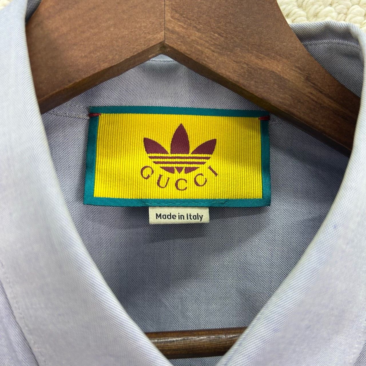 Gucci Gucci x Adidas Embroidered Logo Shirt Size S Size US S / EU 44-46 / 1 - 4 Thumbnail