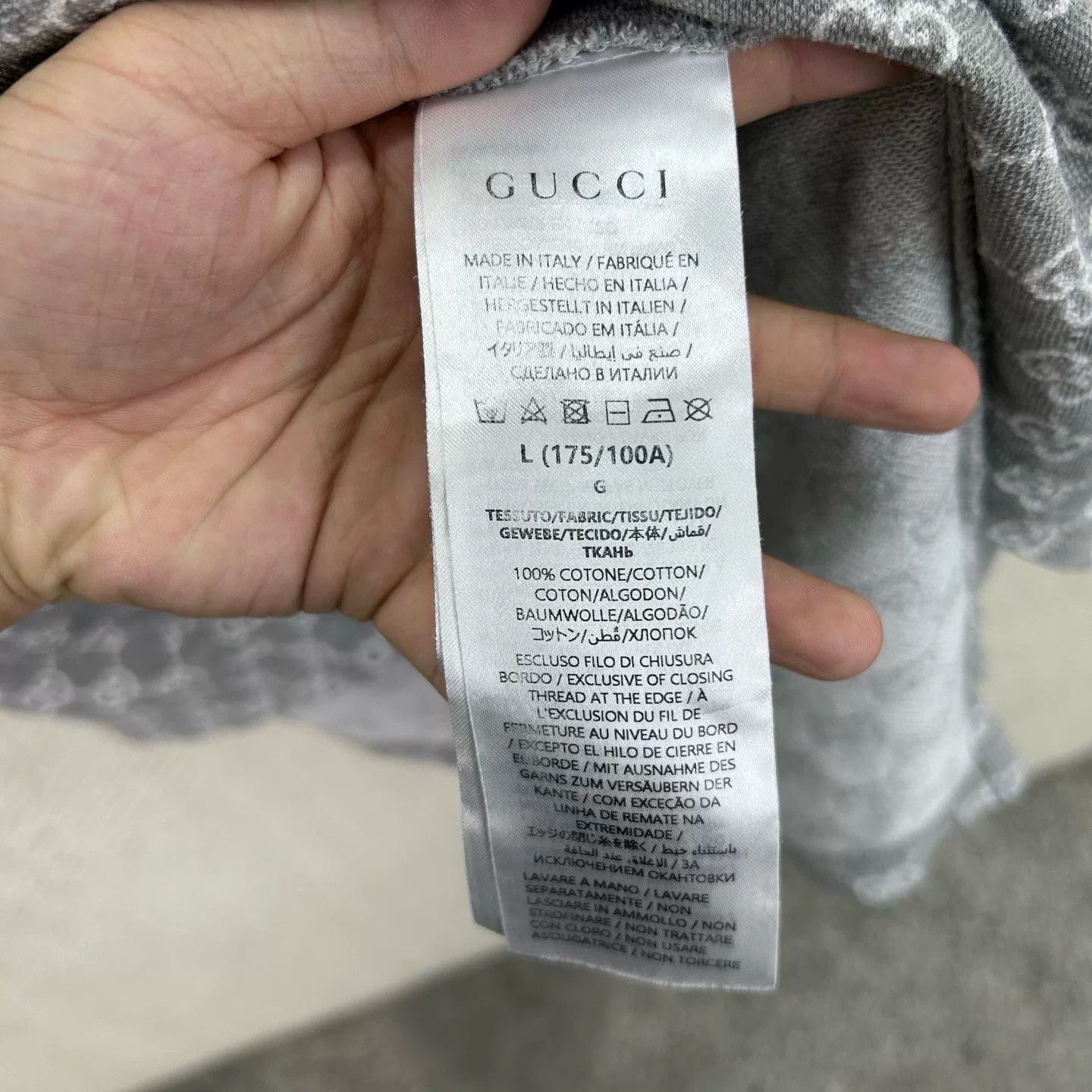 Gucci Gucci GG Monogram Polo Size L Size US L / EU 52-54 / 3 - 5 Thumbnail