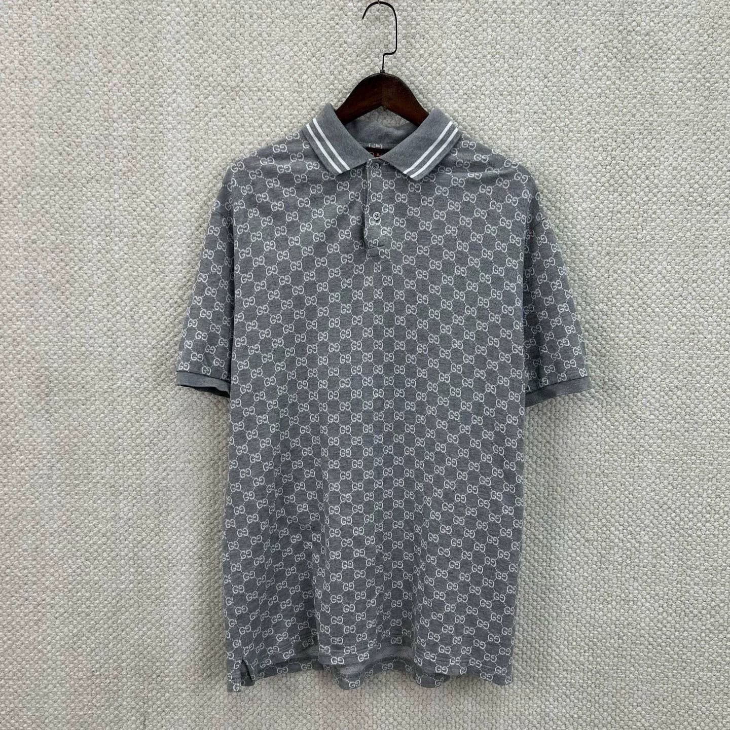 Gucci Gucci GG Monogram Polo Size L Size US L / EU 52-54 / 3 - 2 Thumbnail