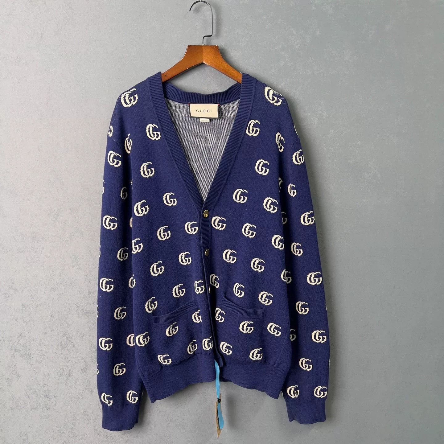 Gucci Gucci GG Monogram Cardigan Size M Size US M / EU 48-50 / 2 - 2 Thumbnail