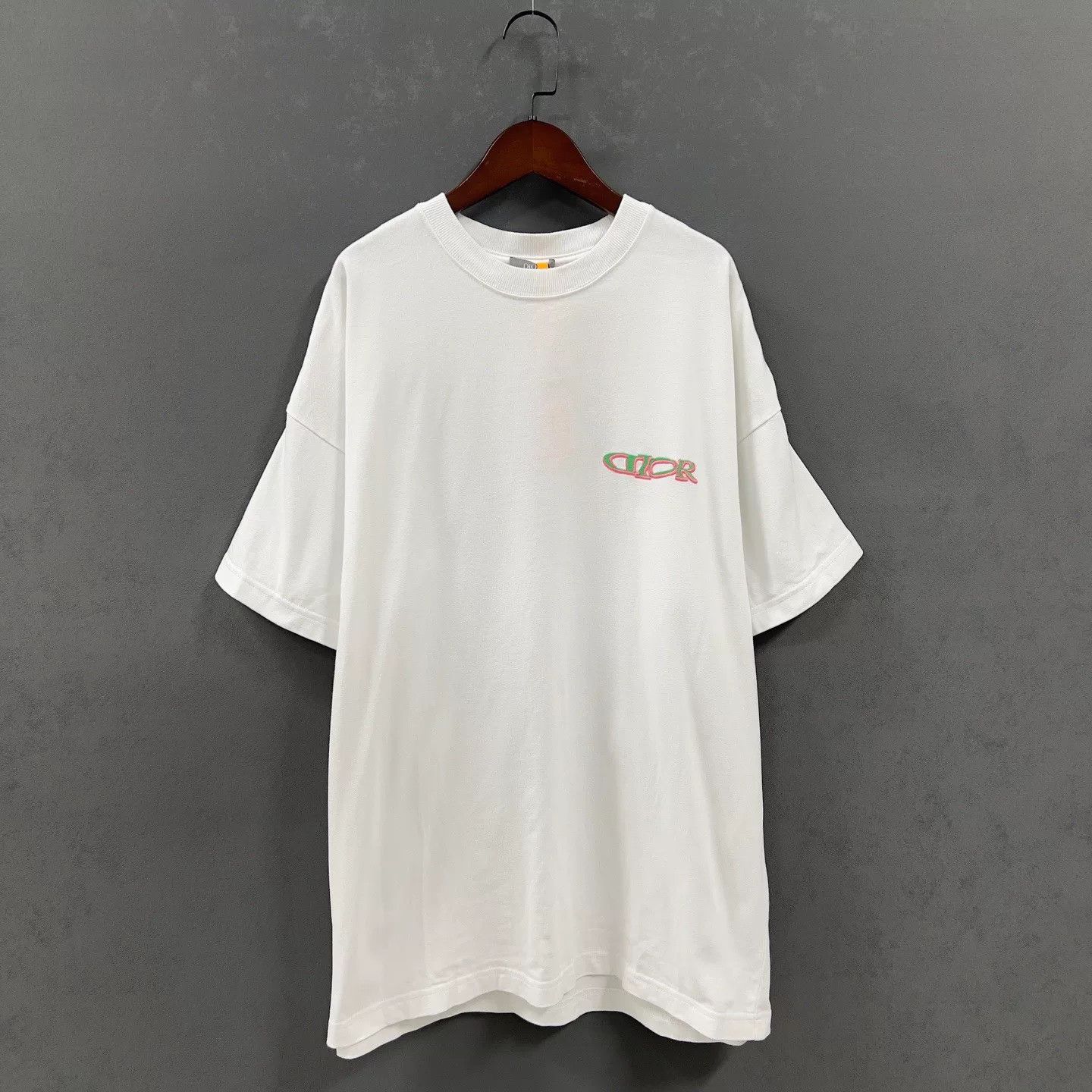 Dior Dior Embroidered Logo T-Shirt Size M Size US M / EU 48-50 / 2 - 2 Thumbnail