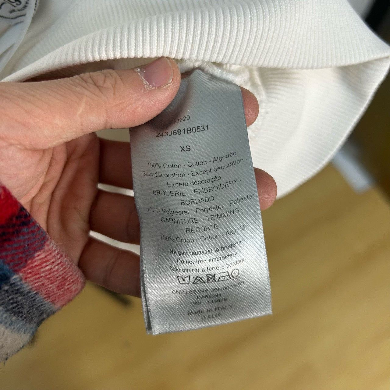 Dior Dior 1947 Hoodie Size XS Size US XS / EU 42 / 0 - 5 Thumbnail