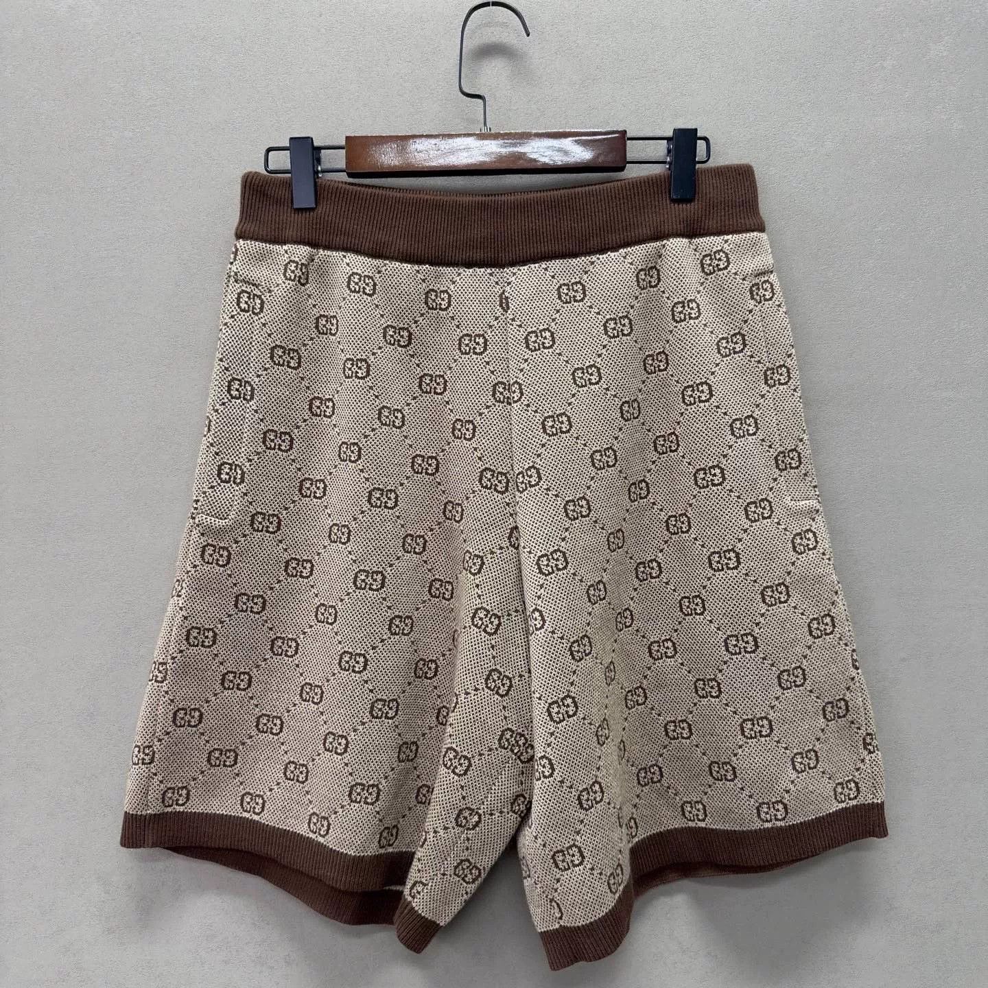 Gucci Gucci Monogram Knit Shorts Size S Size US 30 / EU 46 - 5 Thumbnail