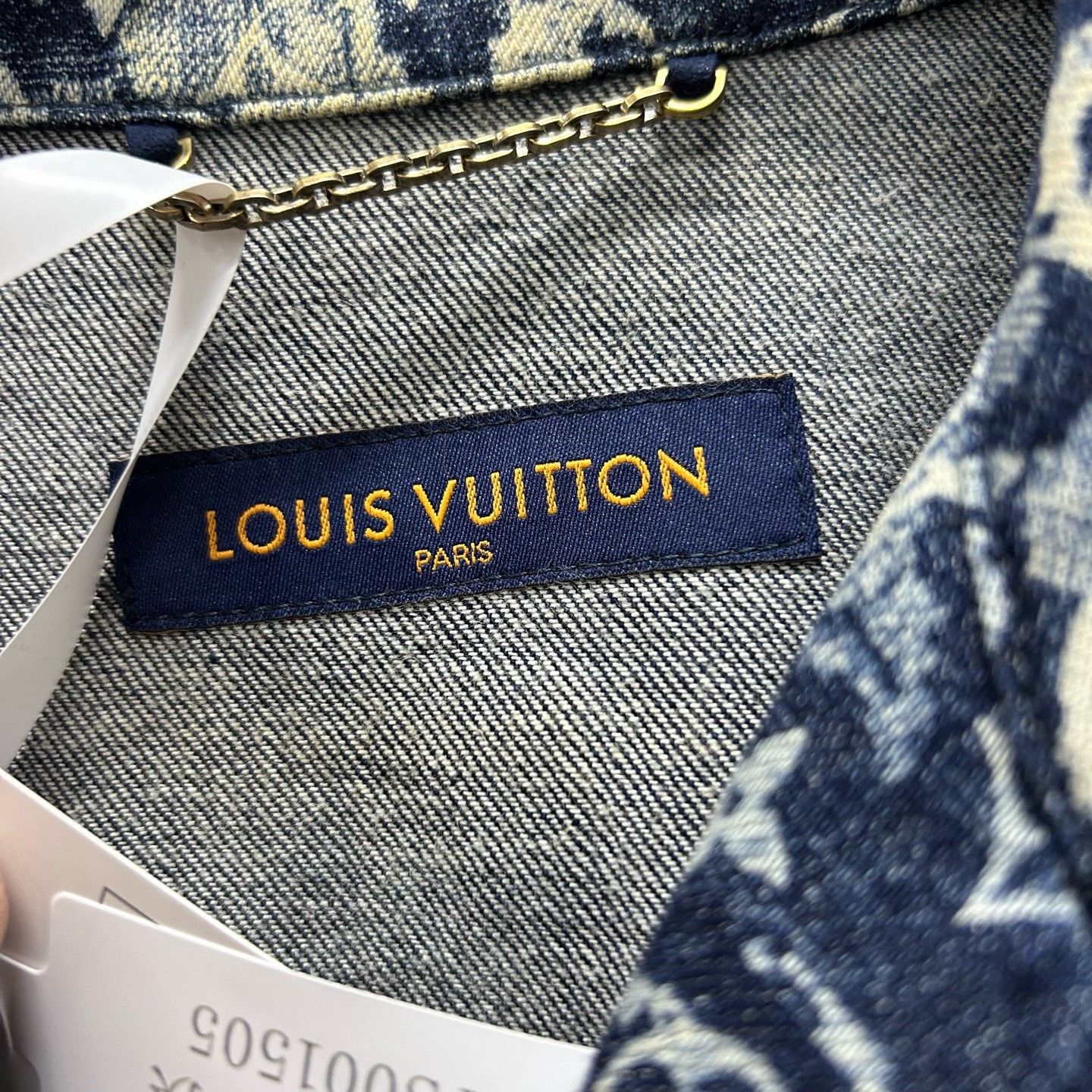 Louis Vuitton Louis Vuitton Monogram Denim Short Sleeve Shirt XL Size US XL / EU 56 / 4 - 4 Thumbnail