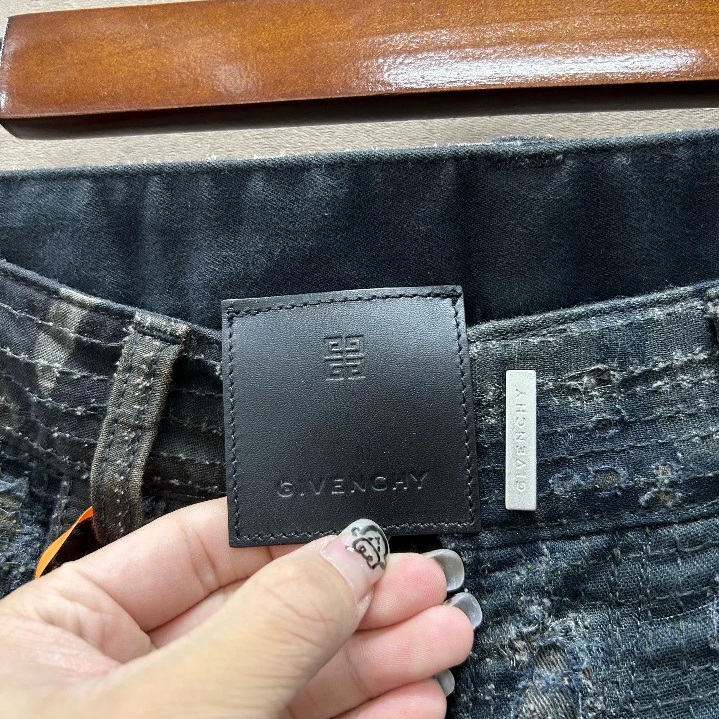 Givenchy Givenchy Camo Denim Size 31 Size US 31 - 4 Thumbnail