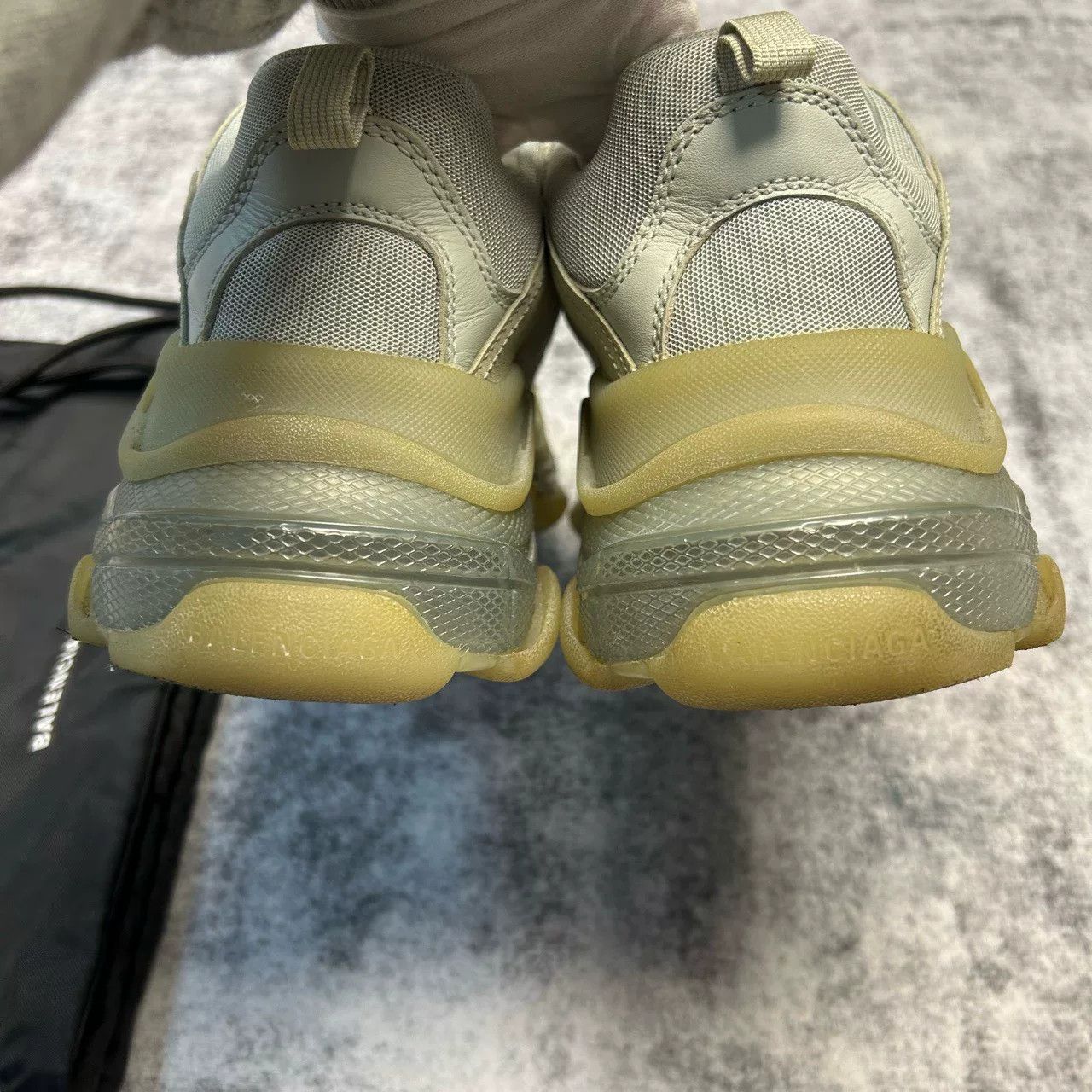 Balenciaga Balenciaga Triple S Gray Sneakers Size 41 Size US 8 / EU 41 - 5 Thumbnail