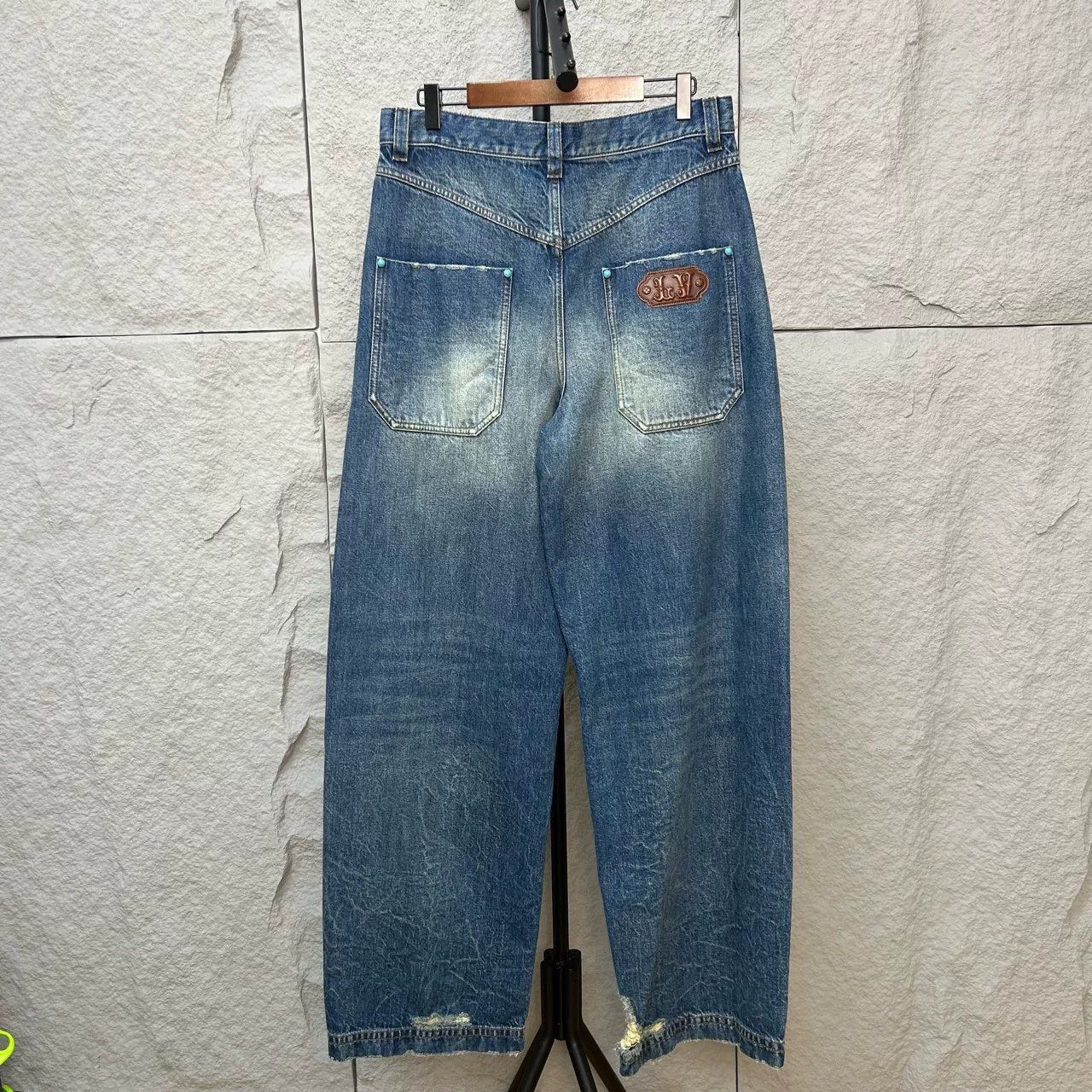 Louis Vuitton Louis Vuitton FW24 Washed Cargo Denim Jeans Size 29 Size US 29 - 3 Thumbnail