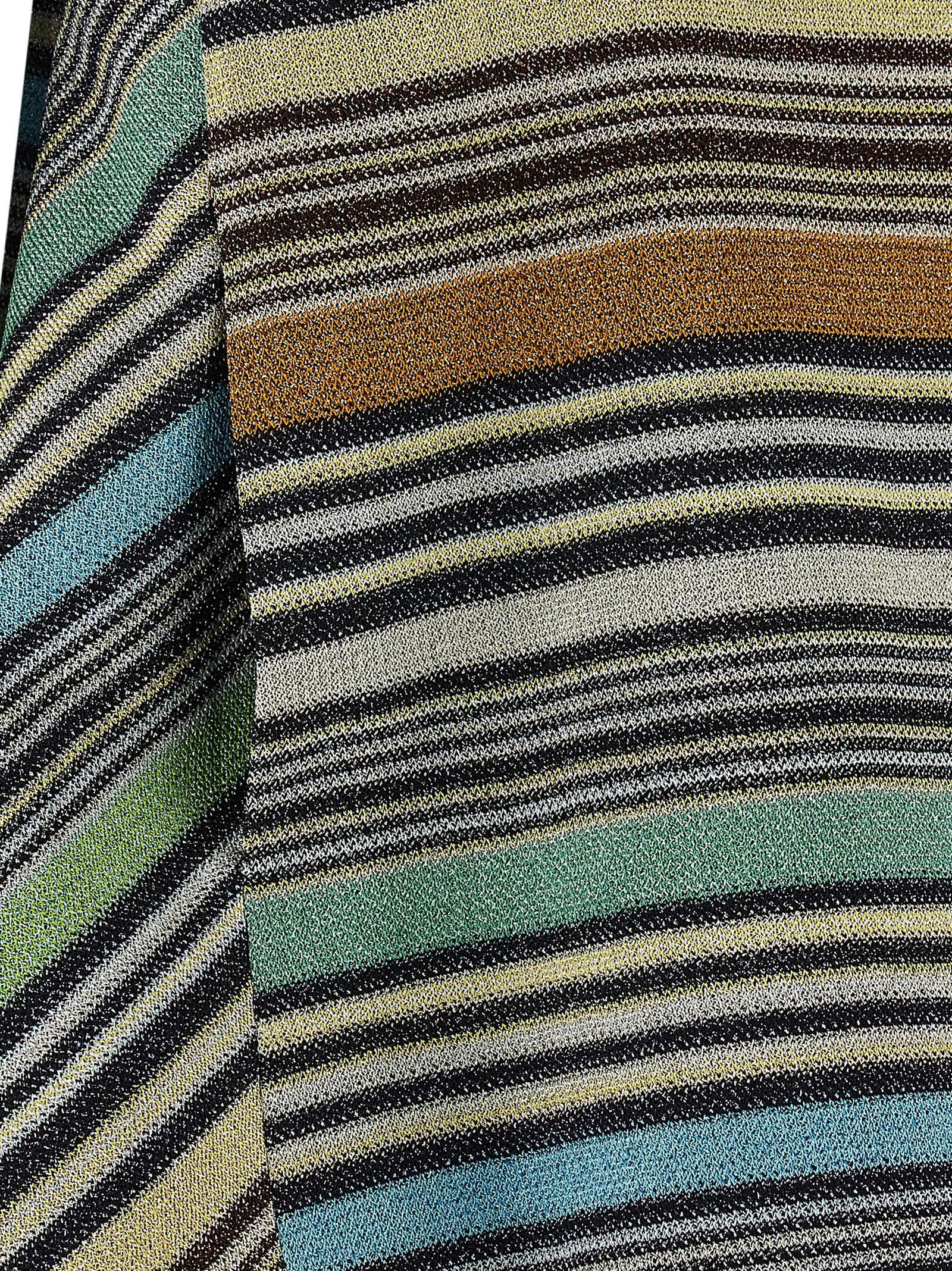 Missoni Lamé Stripes T-Shirt Size XS / US 0-2 / IT 36-38 - 4 Thumbnail