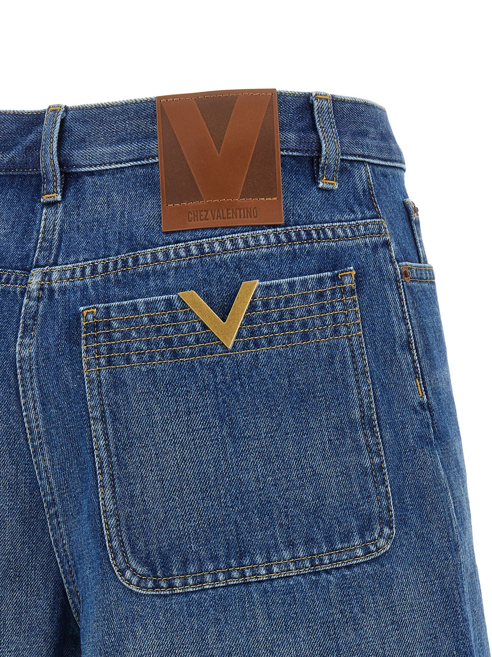 Valentino Valentino Garavani Vgold Shorts Size 27" / US 4 / IT 40 - 4 Thumbnail
