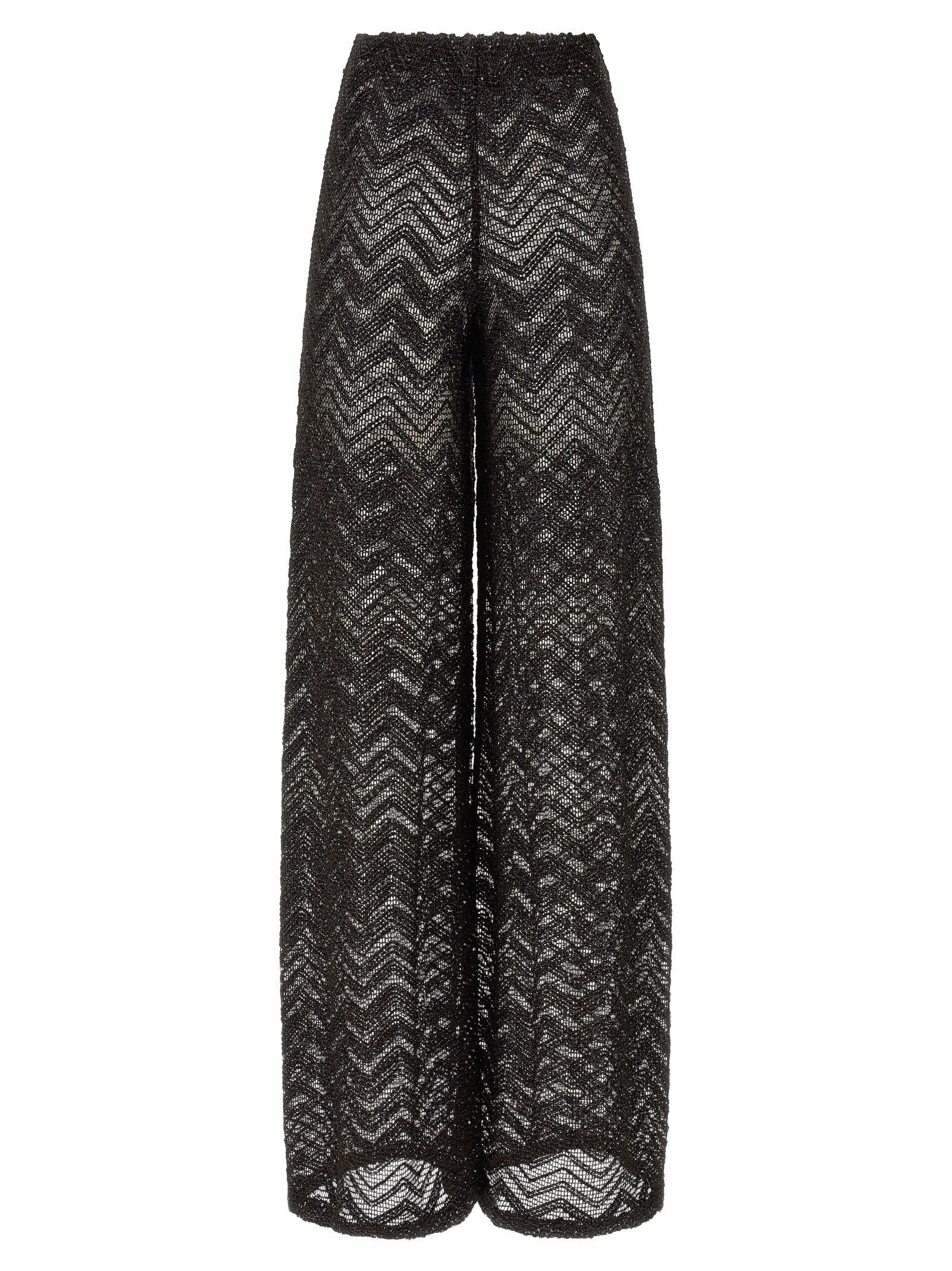Missoni Zigzag Mesh Pants Size 30" / US 8 / IT 44 - 2 Thumbnail
