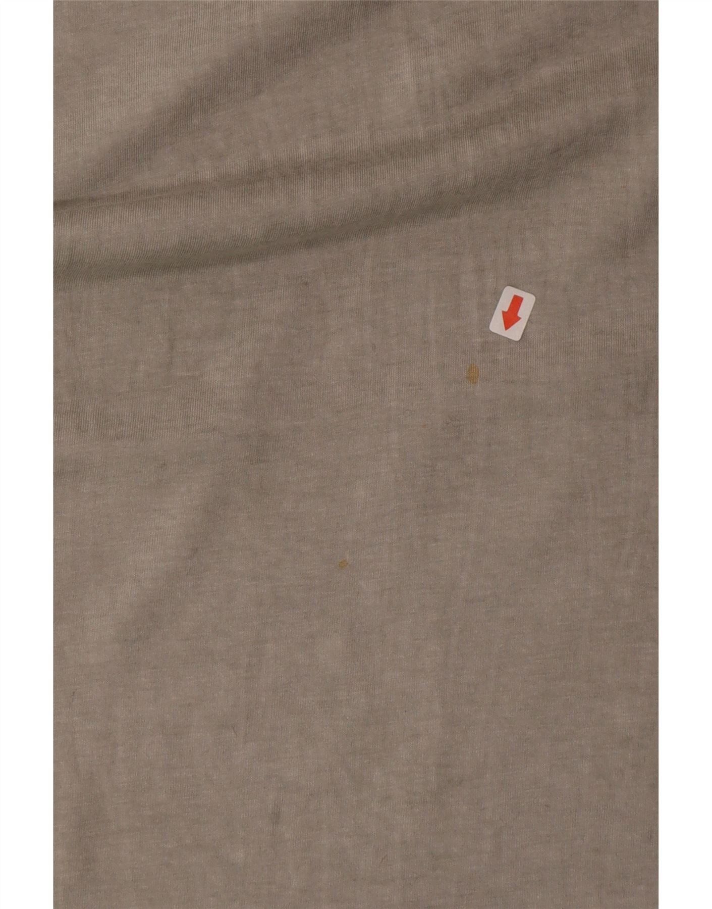 Diesel Mens T-Shirt Top Large Grey Cotton Size US XL / EU 56 / 4 - 4 Thumbnail