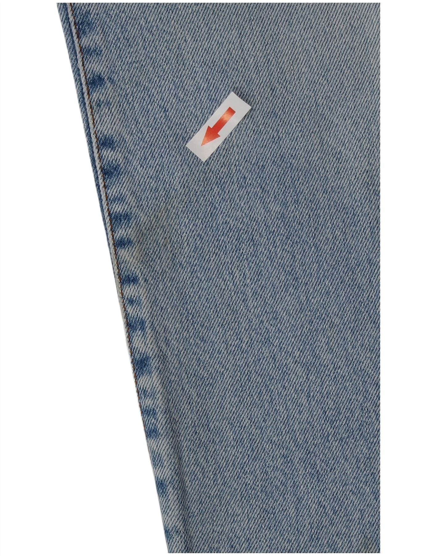 Diesel Womens Straight Jeans W26 L31 Blue Size 42" / US 20 - 3 Thumbnail