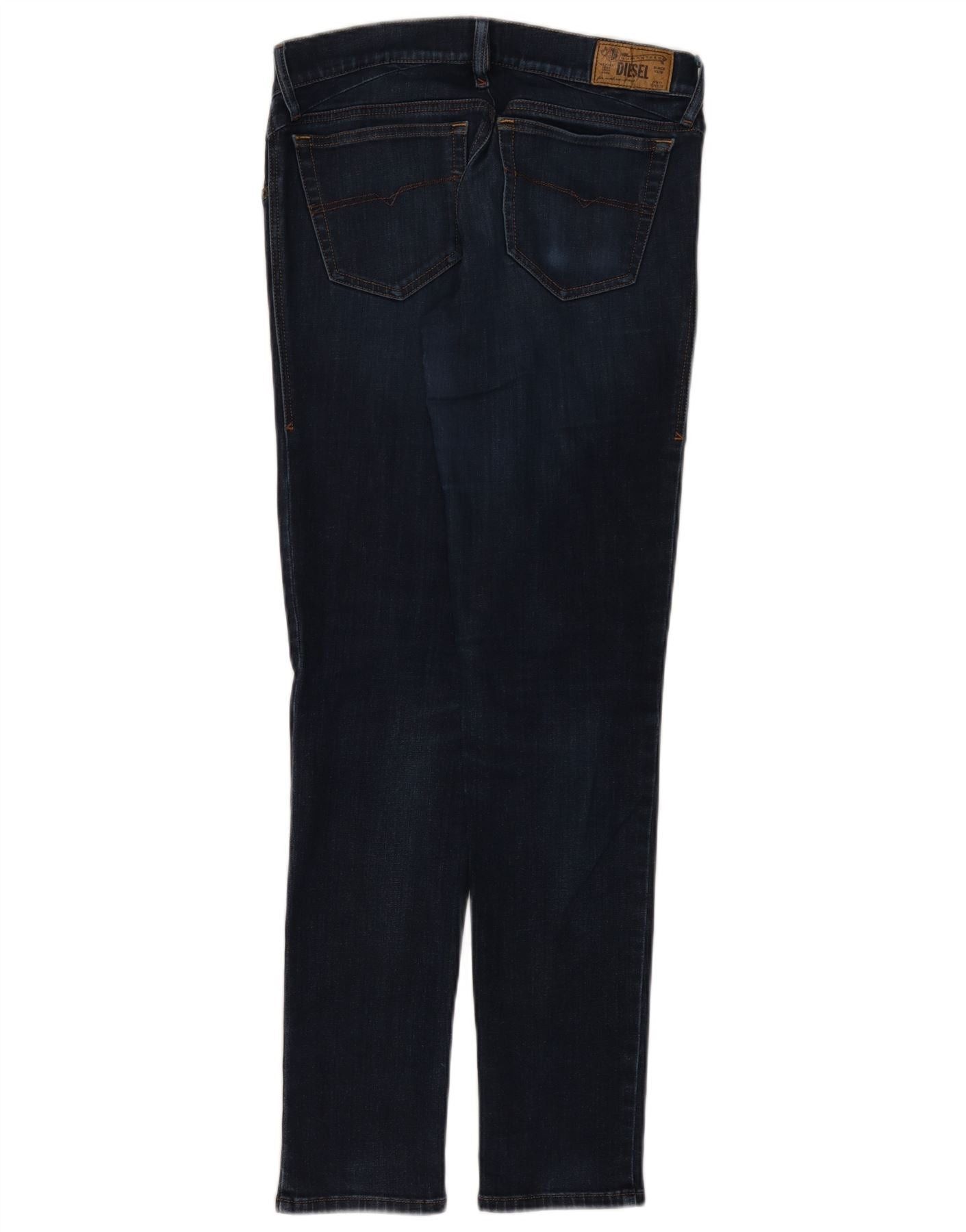Diesel Womens Getlegg Low Waist Slim Fit Skinny Jeans W29 L32 Navy Size 29" - 2 Thumbnail