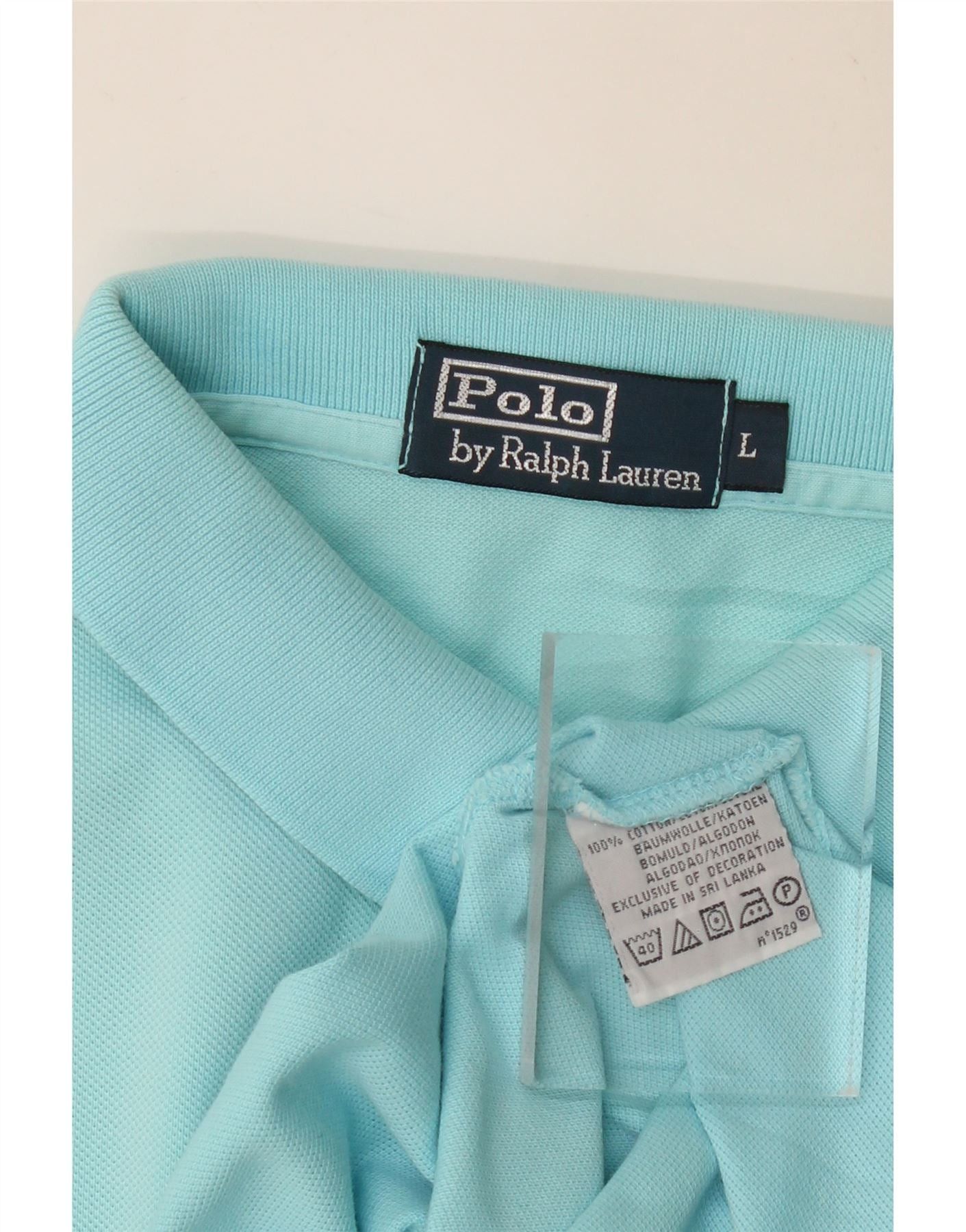 Polo Ralph Lauren Mens Polo Shirt Large Blue Cotton Size US XL / EU 56 / 4 - 4 Thumbnail