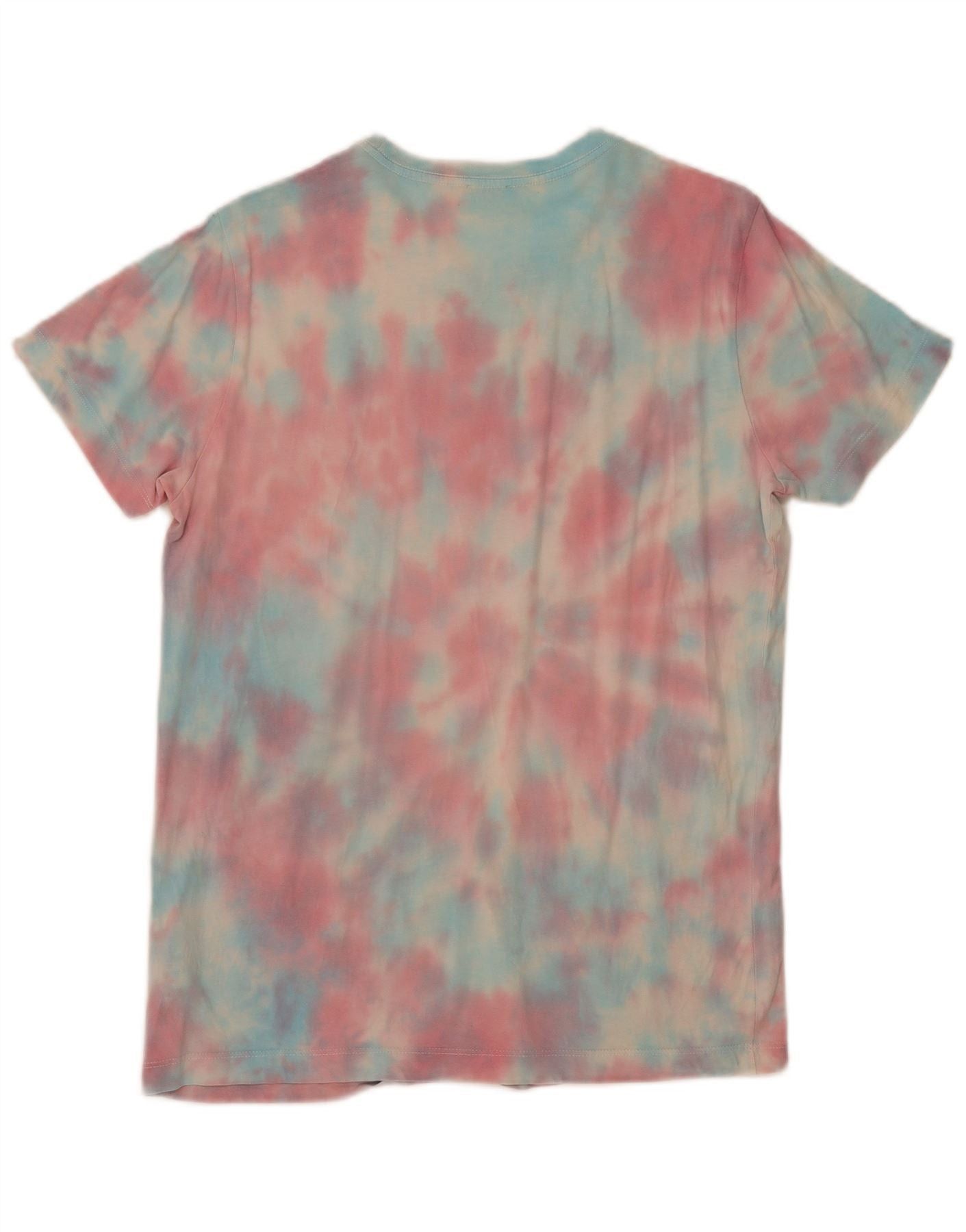Diesel Mens Graphic T-Shirt Top Medium Multicoloured Tie Dye Cotton Size US M / EU 48-50 / 2 - 2 Thumbnail
