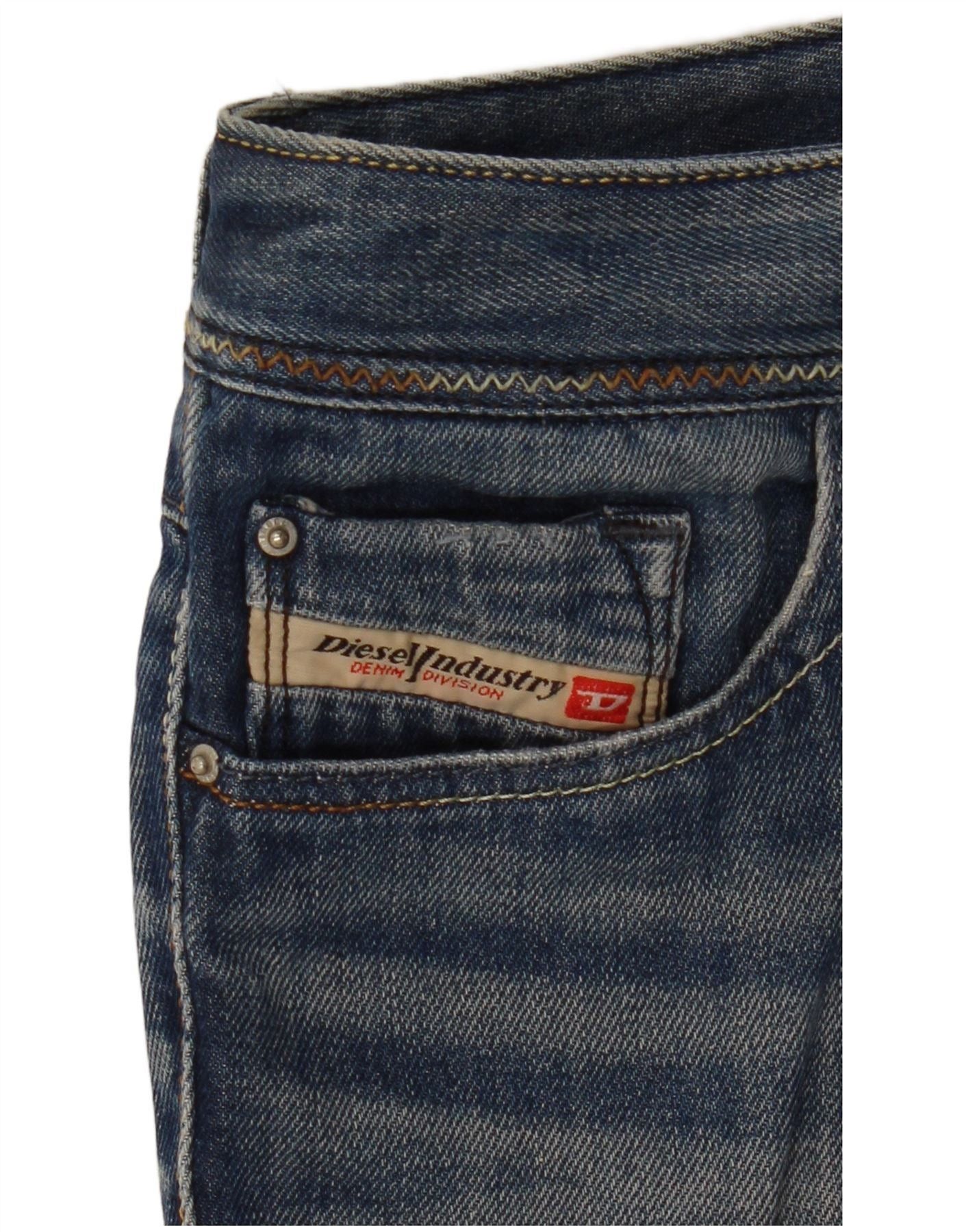Diesel Womens Bootcut Jeans W30 L34 Blue Size 42" / US 20 - 5 Thumbnail