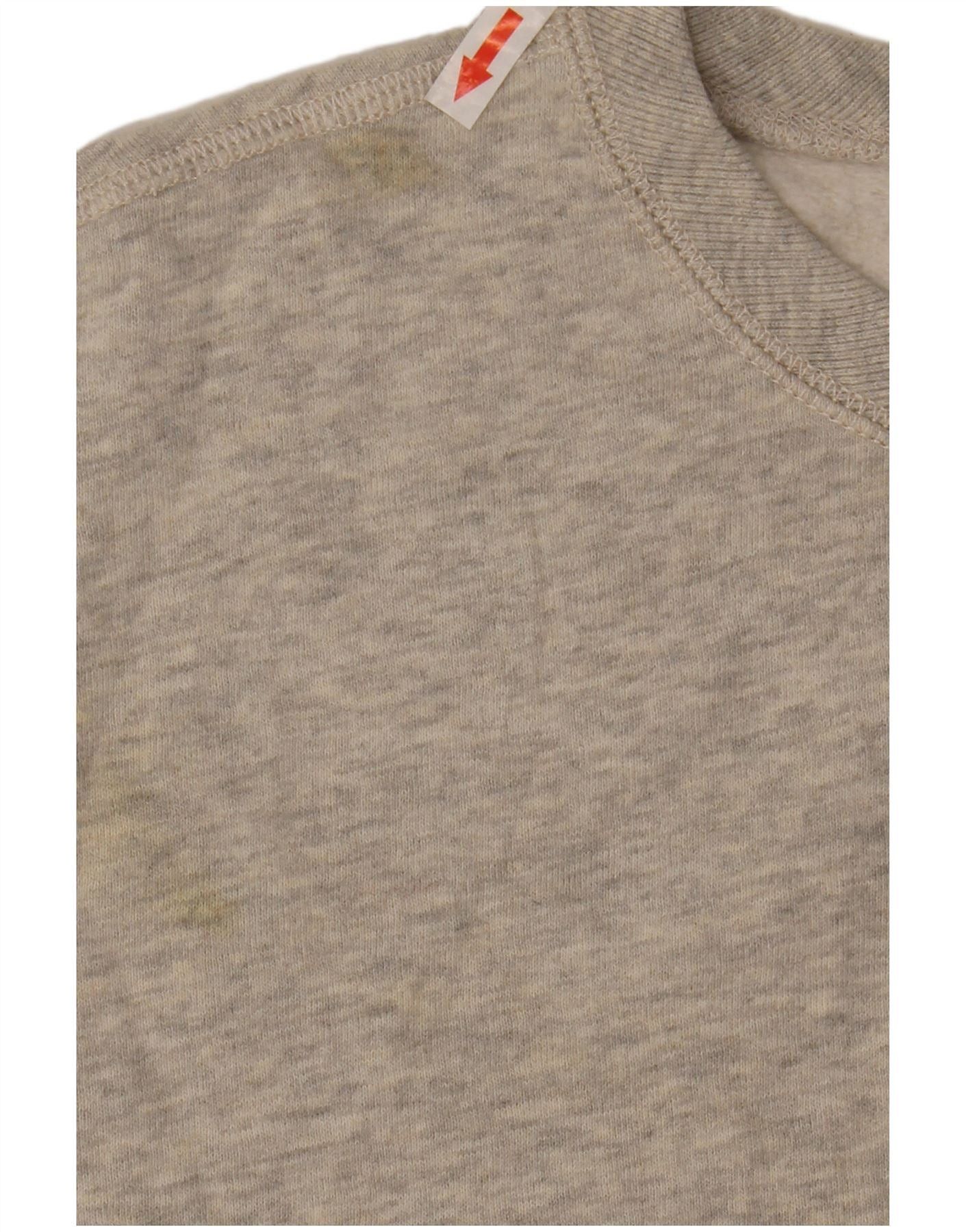 Polo Ralph Lauren Womens Overd Sweatshirt Jumper UK 18 XL Grey Cotton Size XL / US 12-14 / IT 48-50 - 3 Thumbnail
