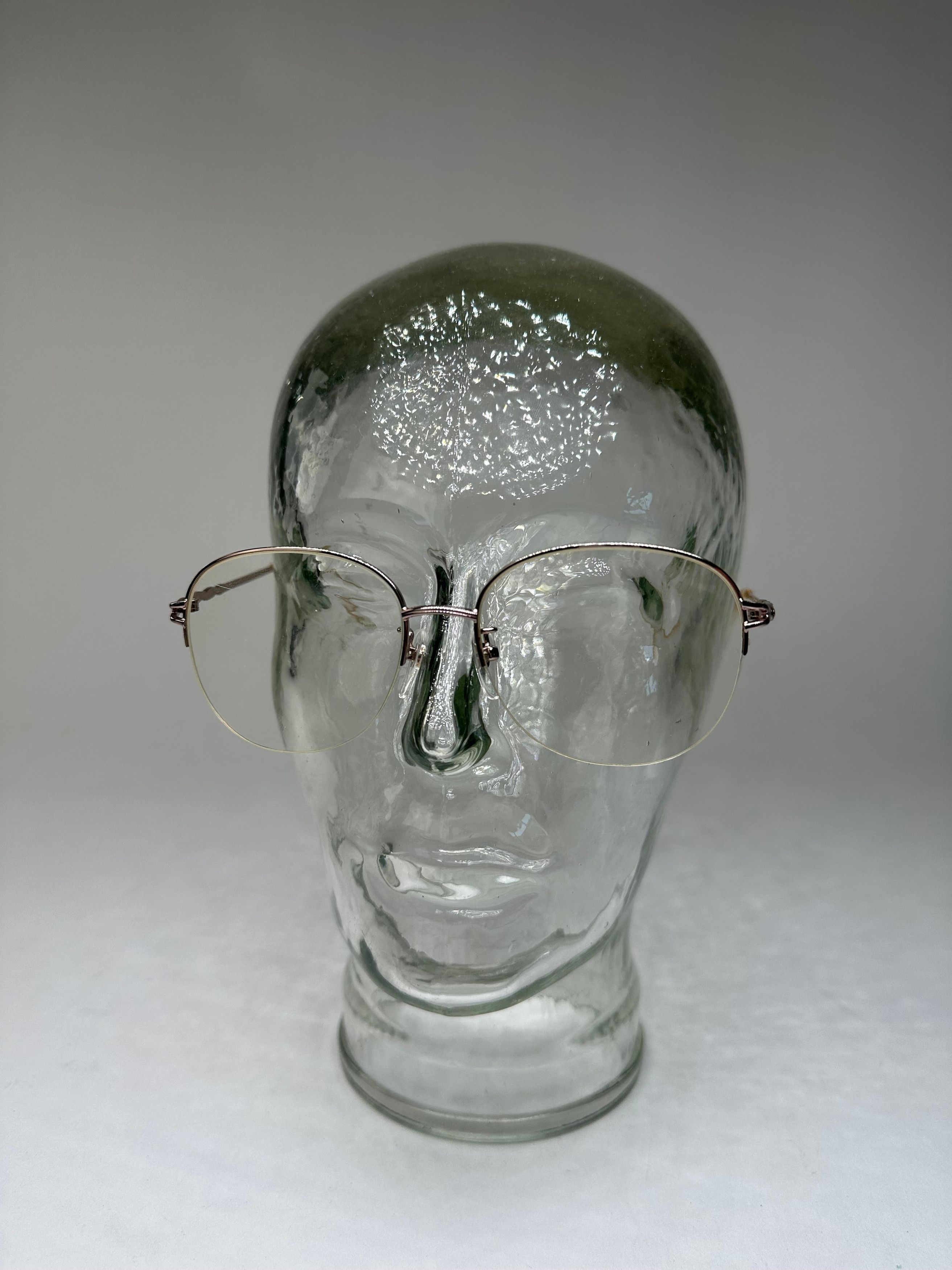 Other Vintage Semi-Rimless Titanium Eyeglasses Rose Gold Size ONE SIZE - 3 Thumbnail