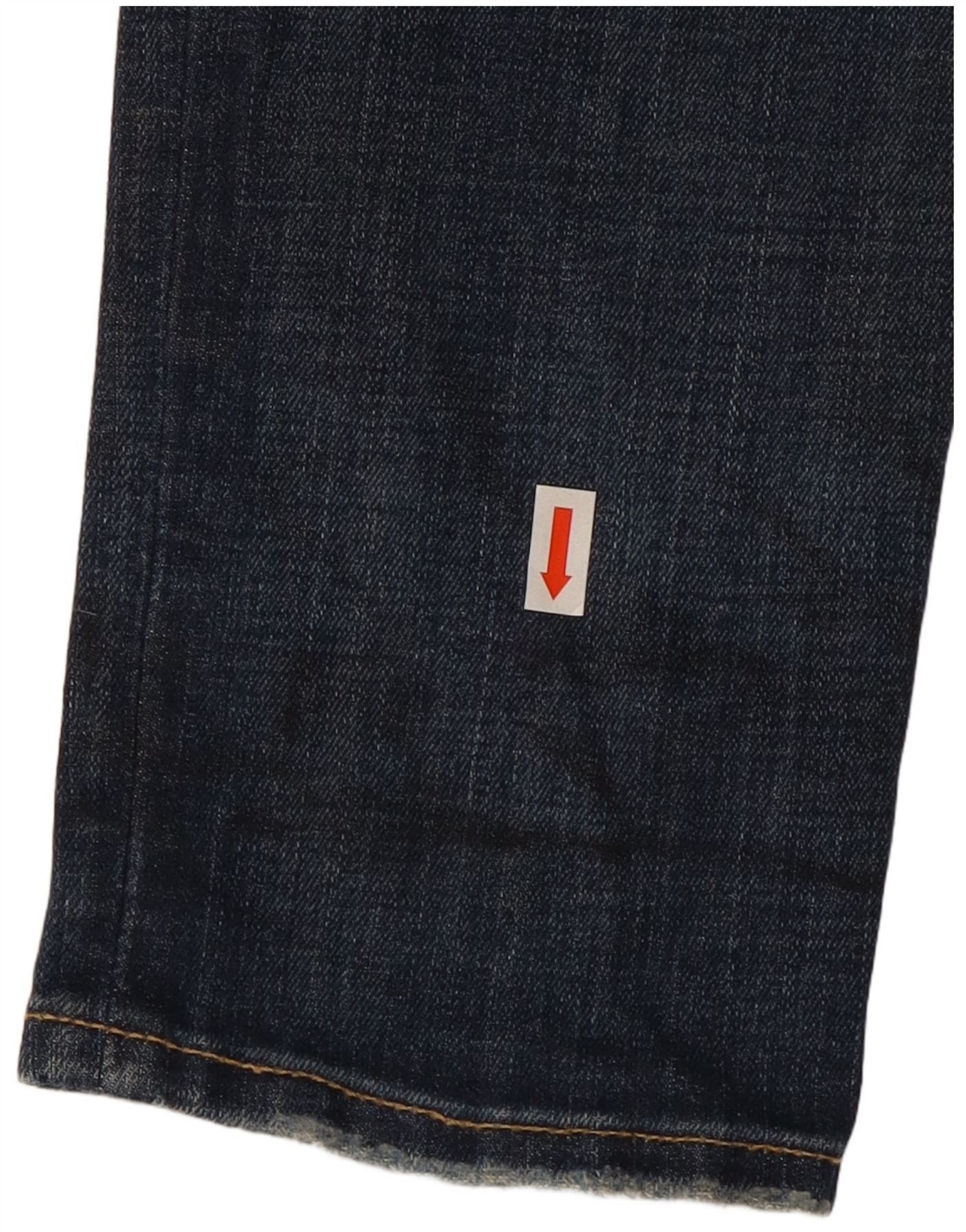 Polo Ralph Lauren Womens Tompkins Skinny Jeans W28 L30 Navy Blue Cotton Size 24" / US 00 / IT 34 - 4 Thumbnail