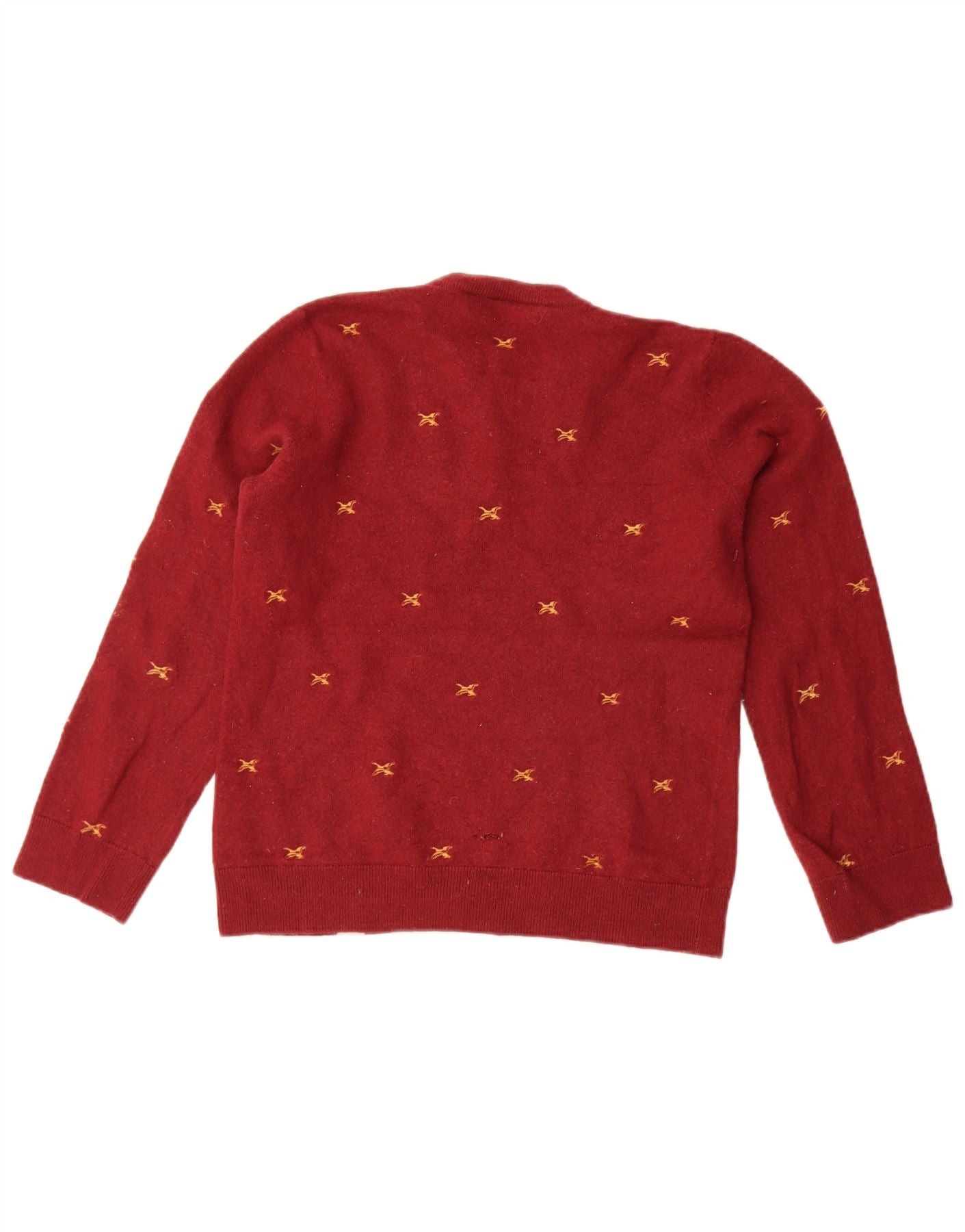 Carhartt Womens Abstract Pattern Crew Neck Jumper Sweater UK 14 Large Size S / US 4 / IT 40 - 2 Thumbnail