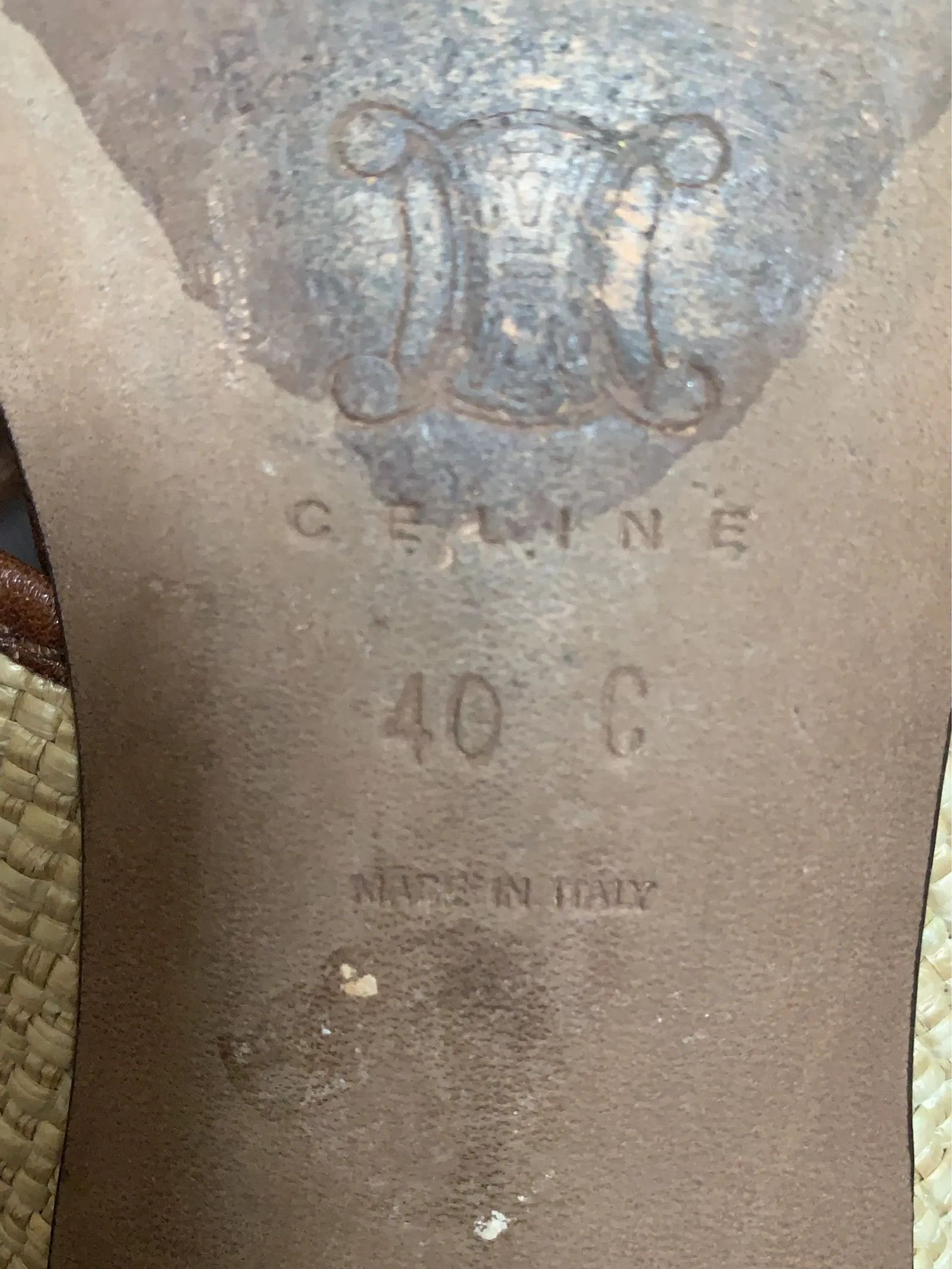 Celine Celine Sandals Size US 10 / IT 40 - 3 Thumbnail