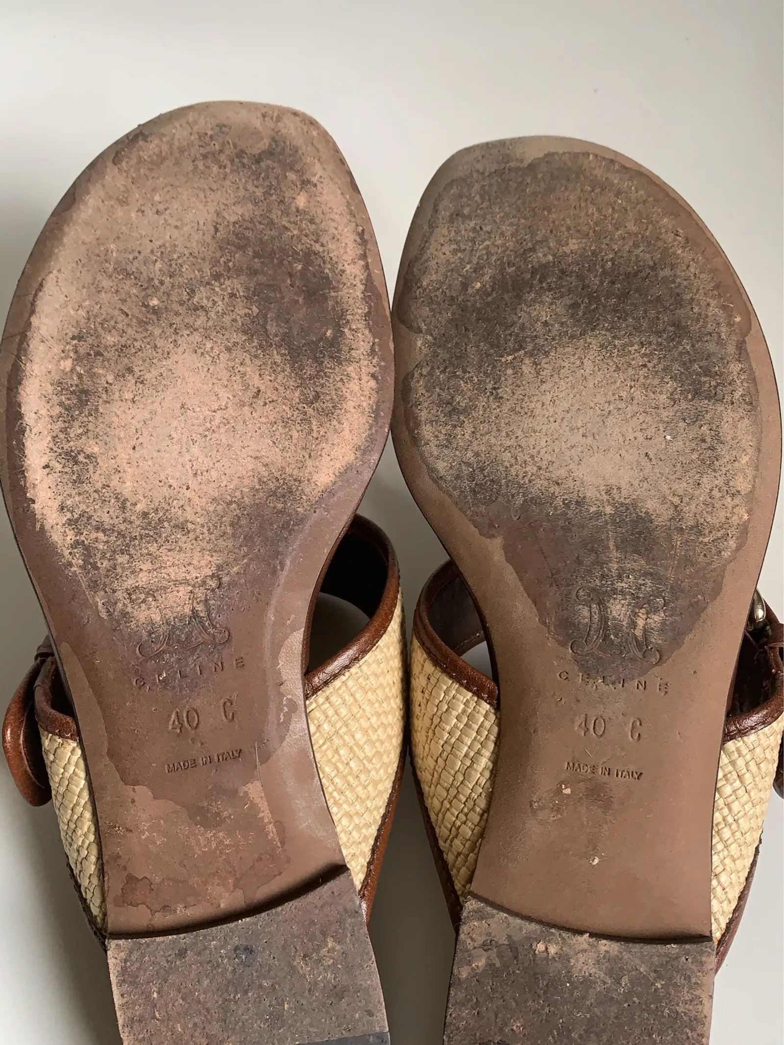 Celine Celine Sandals Size US 10 / IT 40 - 10 Thumbnail