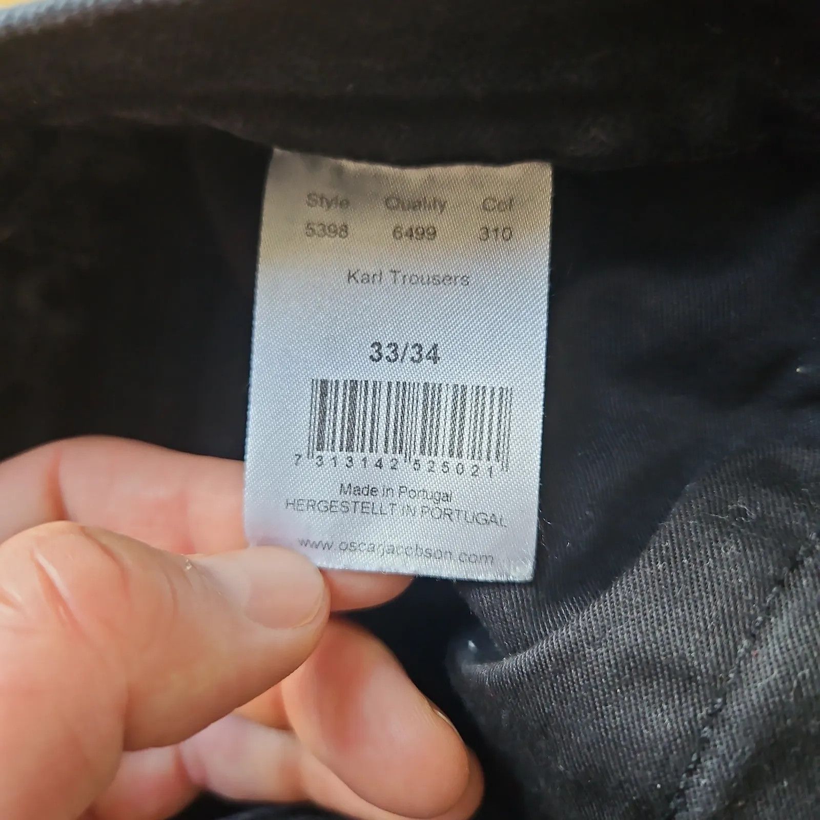 Oscar Jacobson Oscar Jacobson Jeans Size US 33 - 2 Thumbnail
