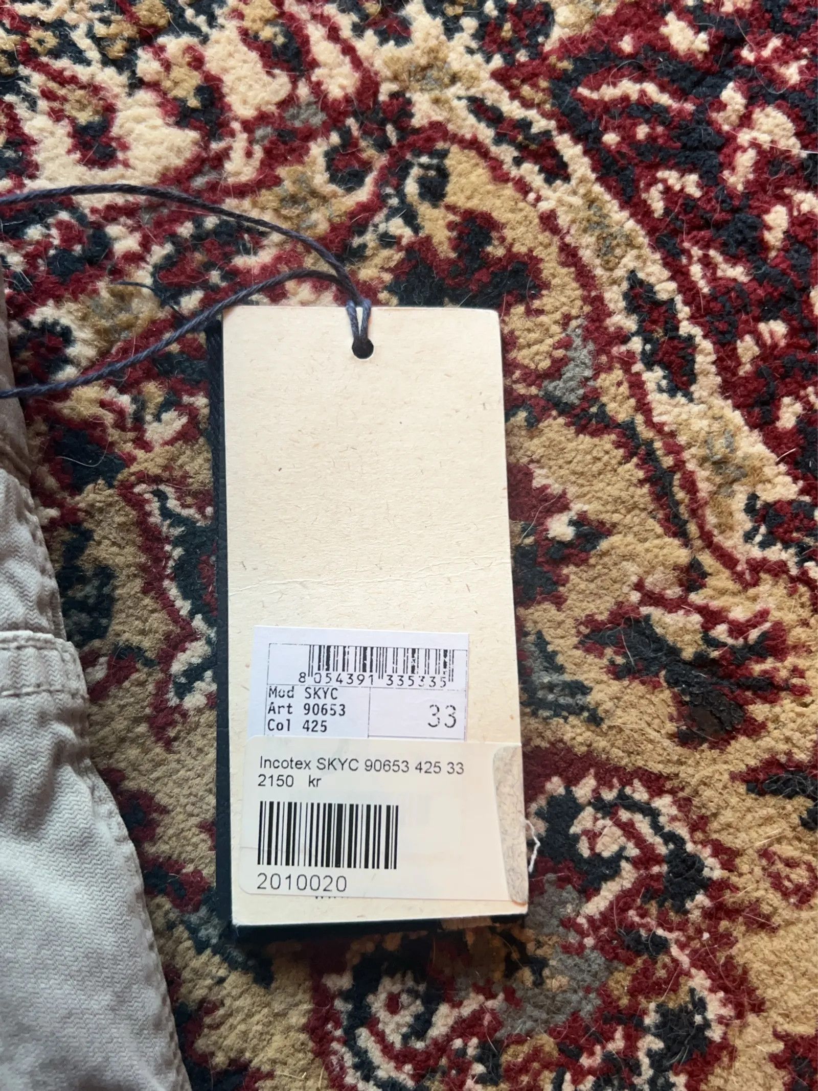 Incotex Incotex Pants Size US 33 - 7 Thumbnail