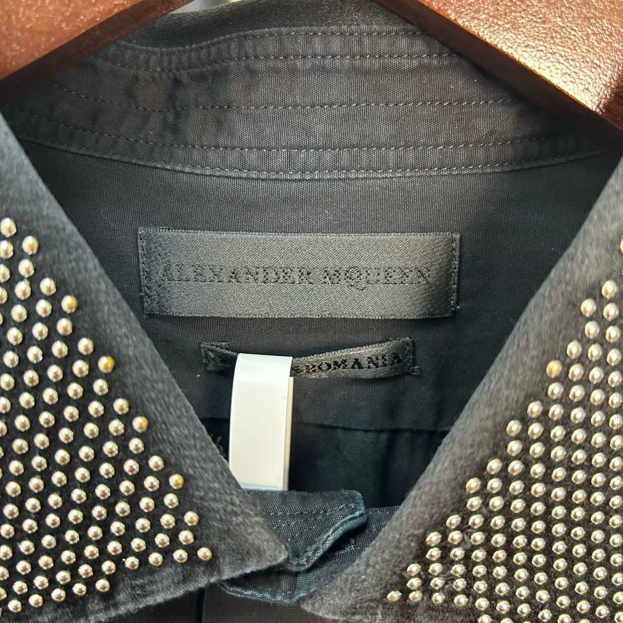 Alexander McQueen Alexander McQueen Studded Collar Shirt Size M Size US M / EU 48-50 / 2 - 4 Thumbnail