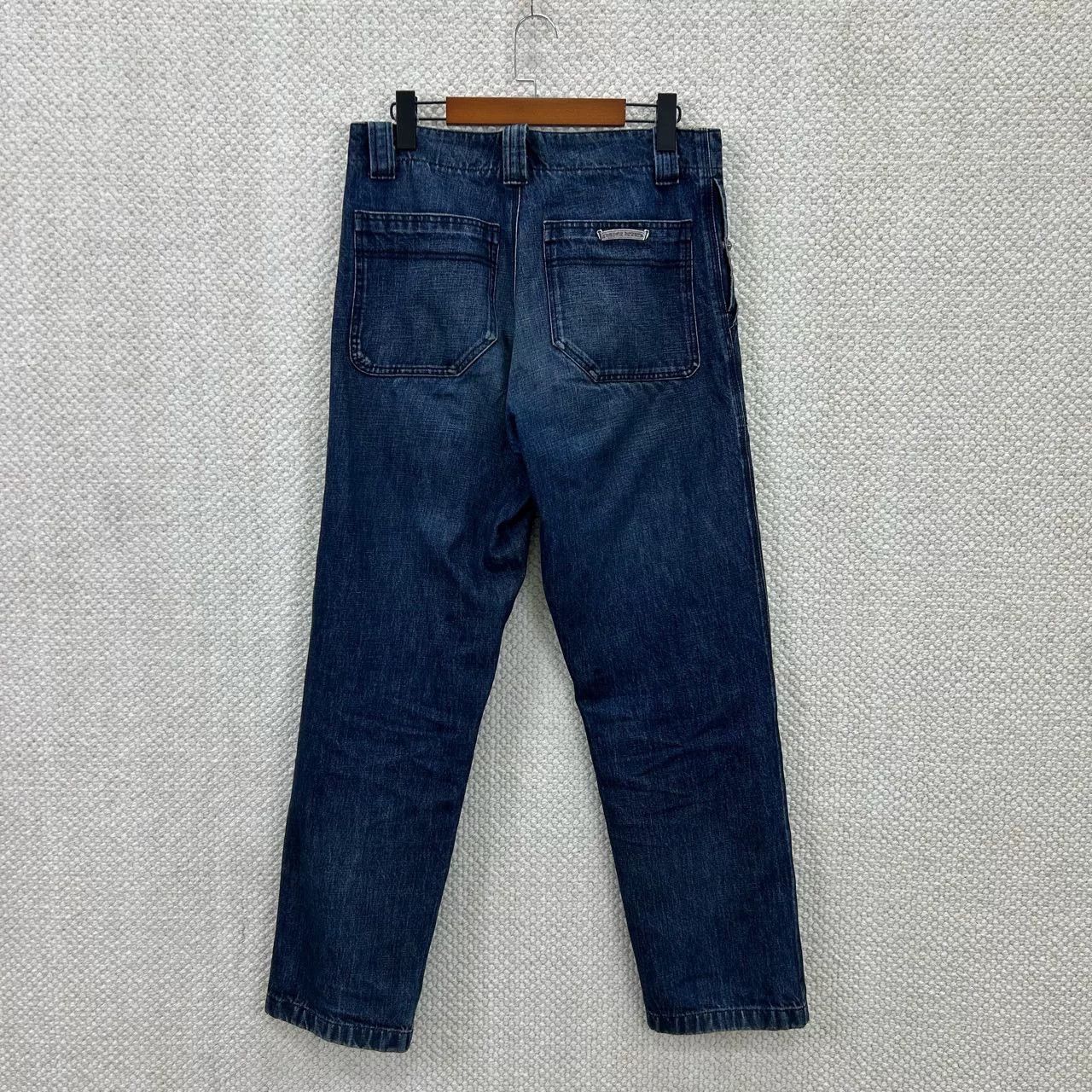 Chrome Hearts Chrome Hearts Washed Denim Jeans Size 32 Size US 32 / EU 48 - 3 Thumbnail