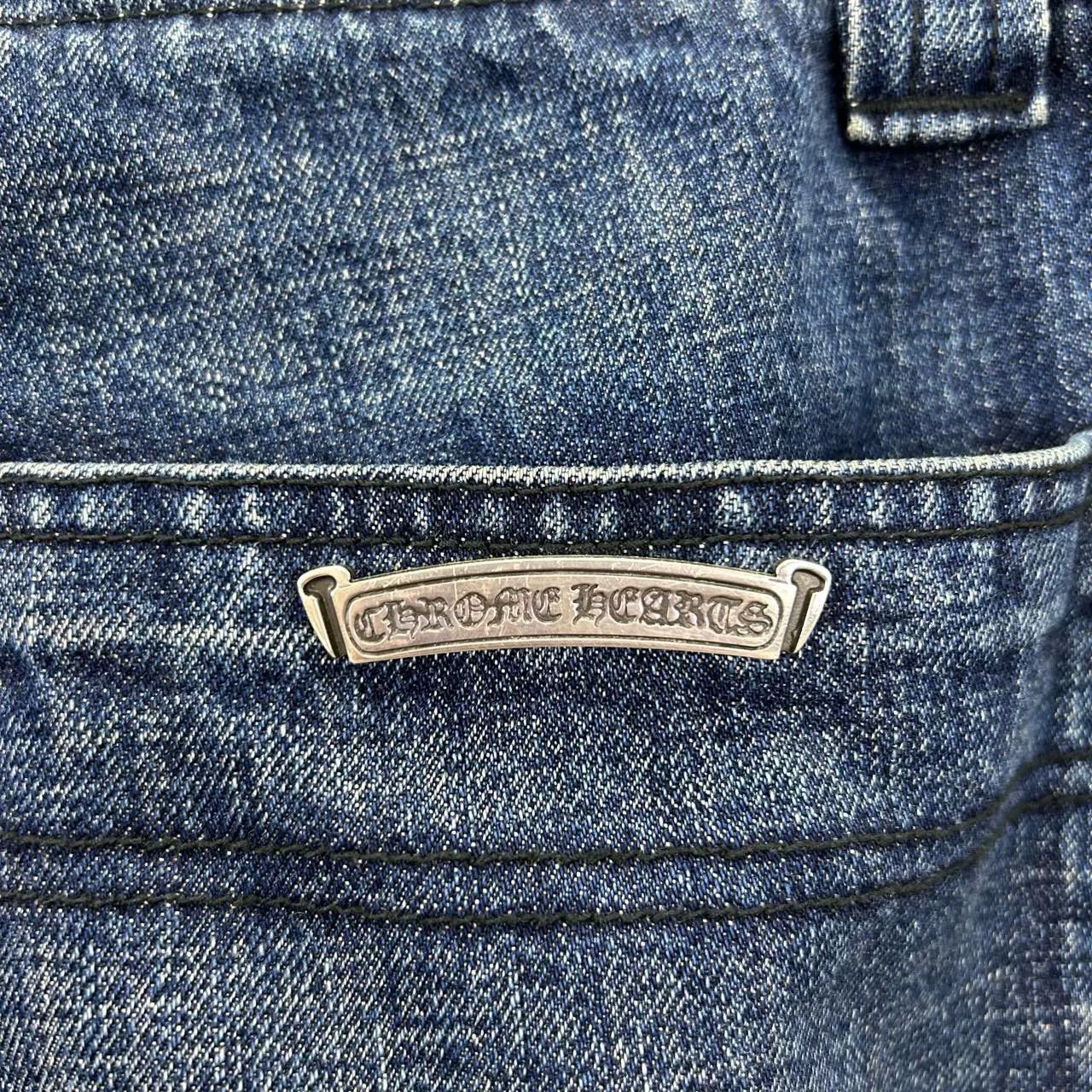 Chrome Hearts Chrome Hearts Washed Denim Jeans Size 32 Size US 32 / EU 48 - 5 Thumbnail