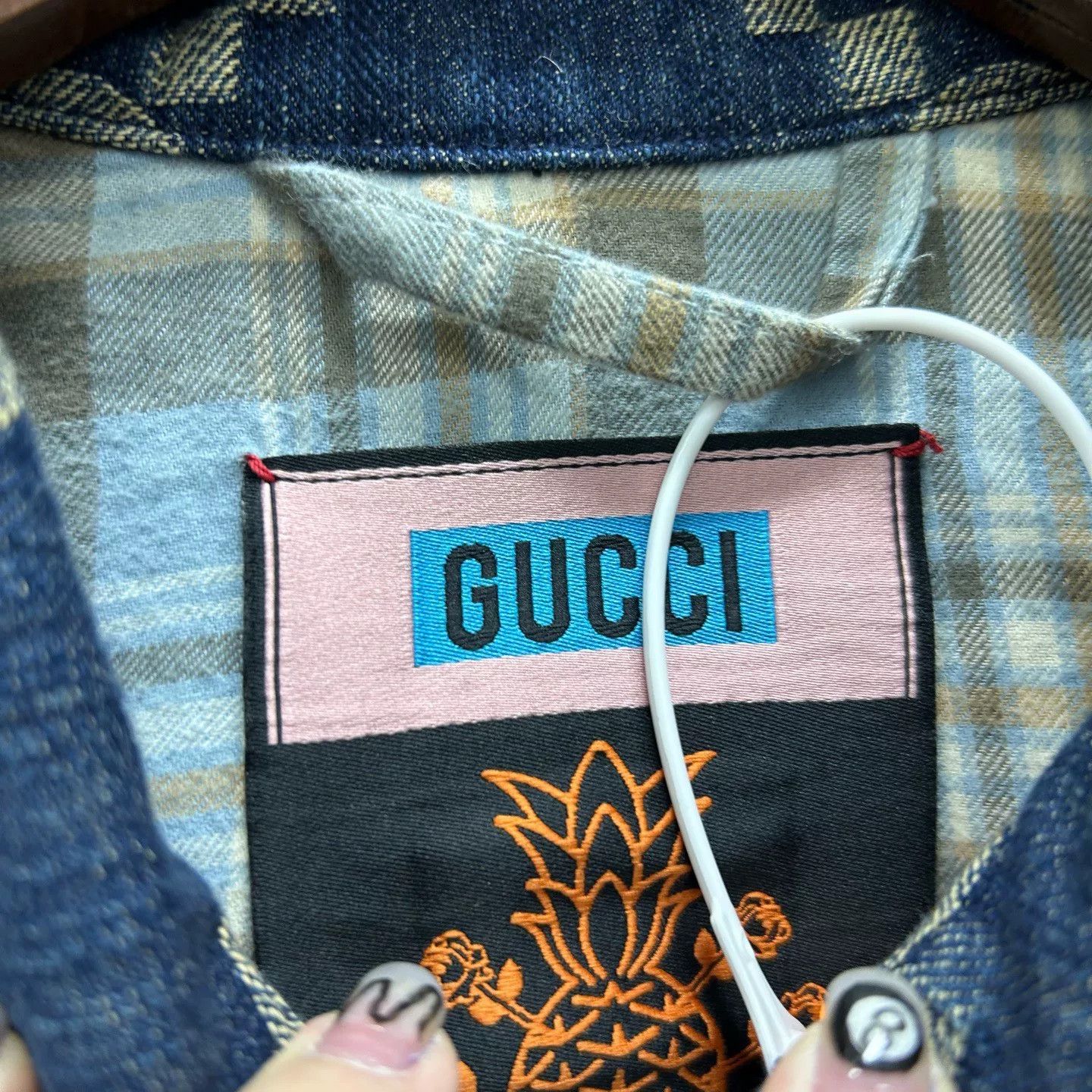 Gucci Gucci GG Monogram Denim Jacket Size S Size US S / EU 44-46 / 1 - 4 Thumbnail