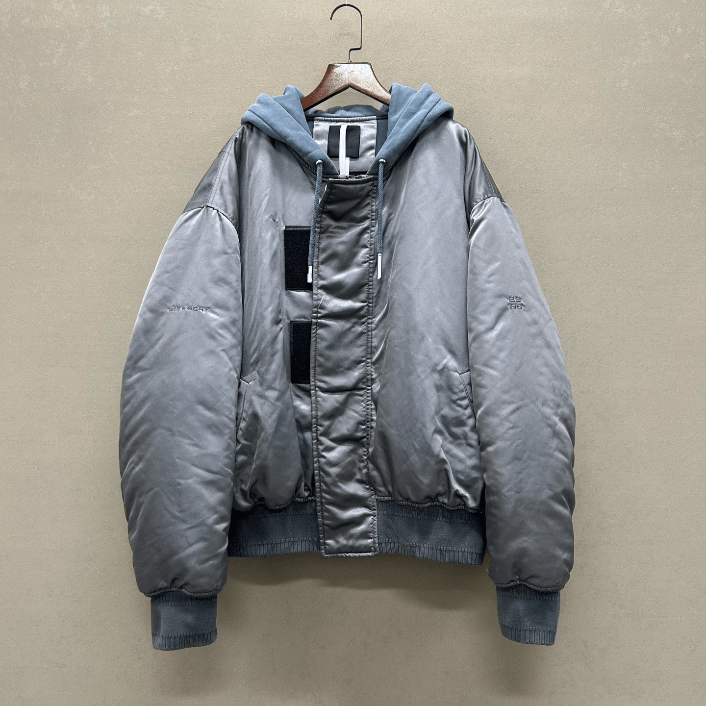 Givenchy Givenchy Hooded Bomber Jacket Size 50 Size US M / EU 48-50 / 2 - 2 Thumbnail