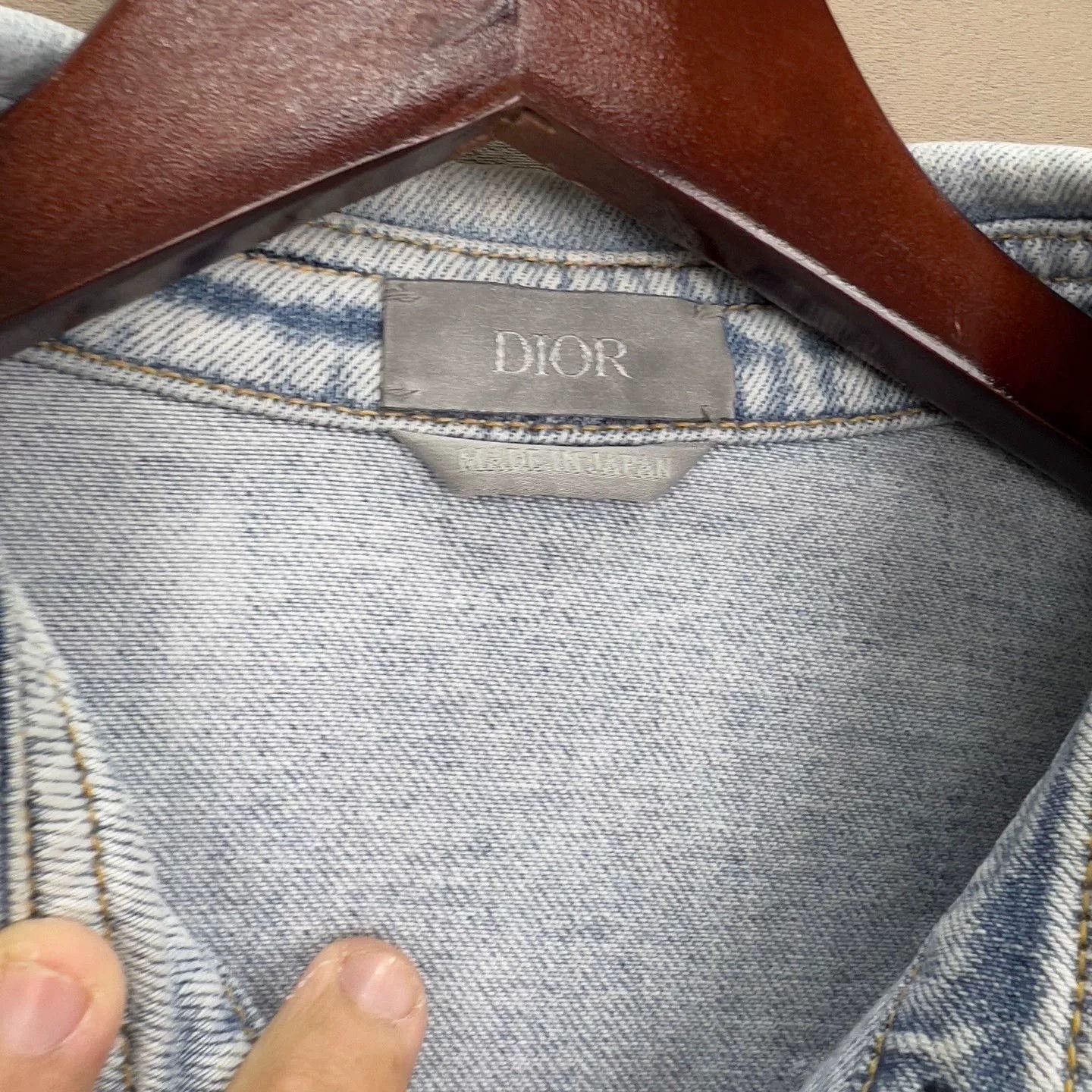 Dior Dior Washed Splatter Denim Shirt Jacket Size M Size US M / EU 48-50 / 2 - 4 Thumbnail
