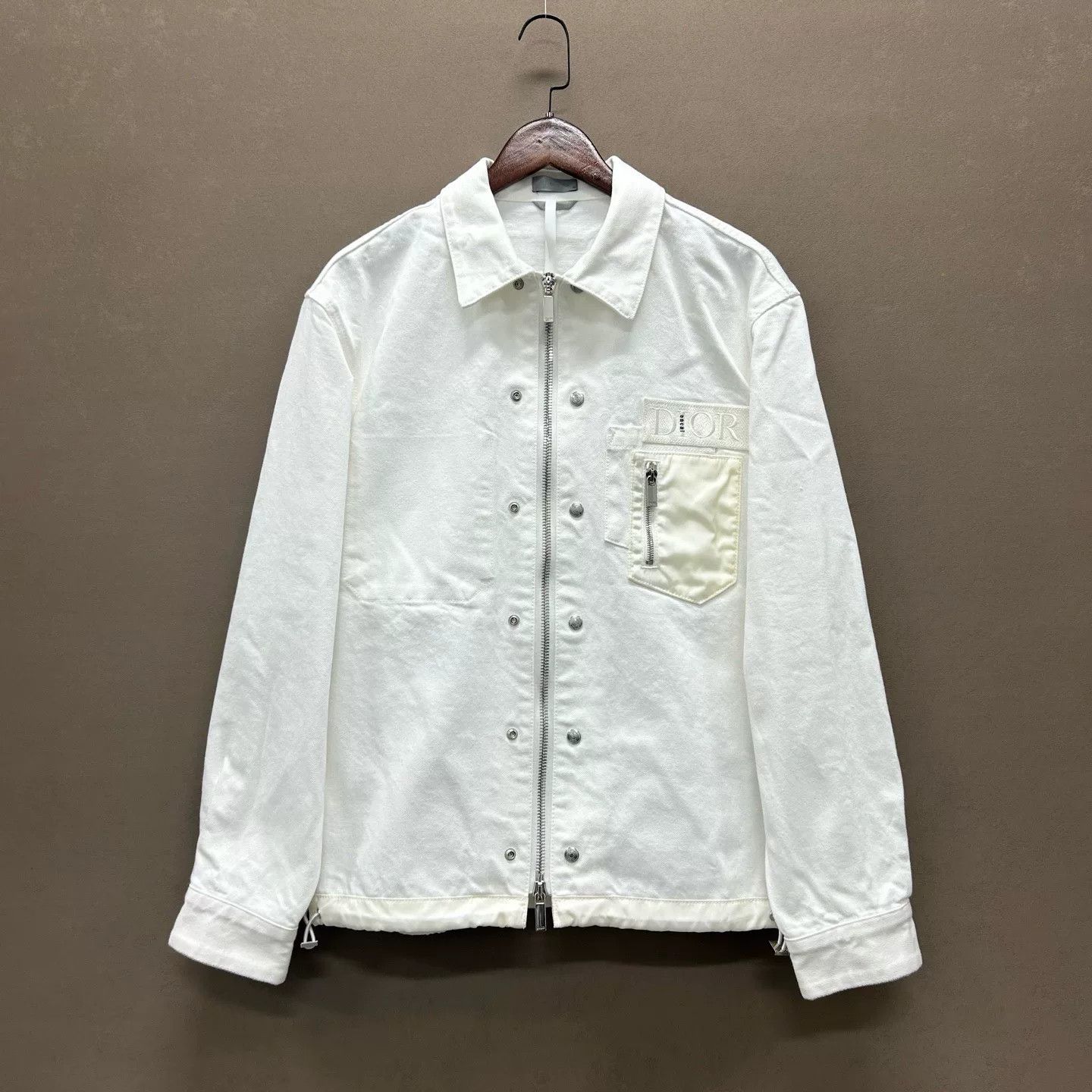 Dior Dior x Sacai Embroidered Denim Jacket Size 48 Size US M / EU 48-50 / 2 - 2 Thumbnail
