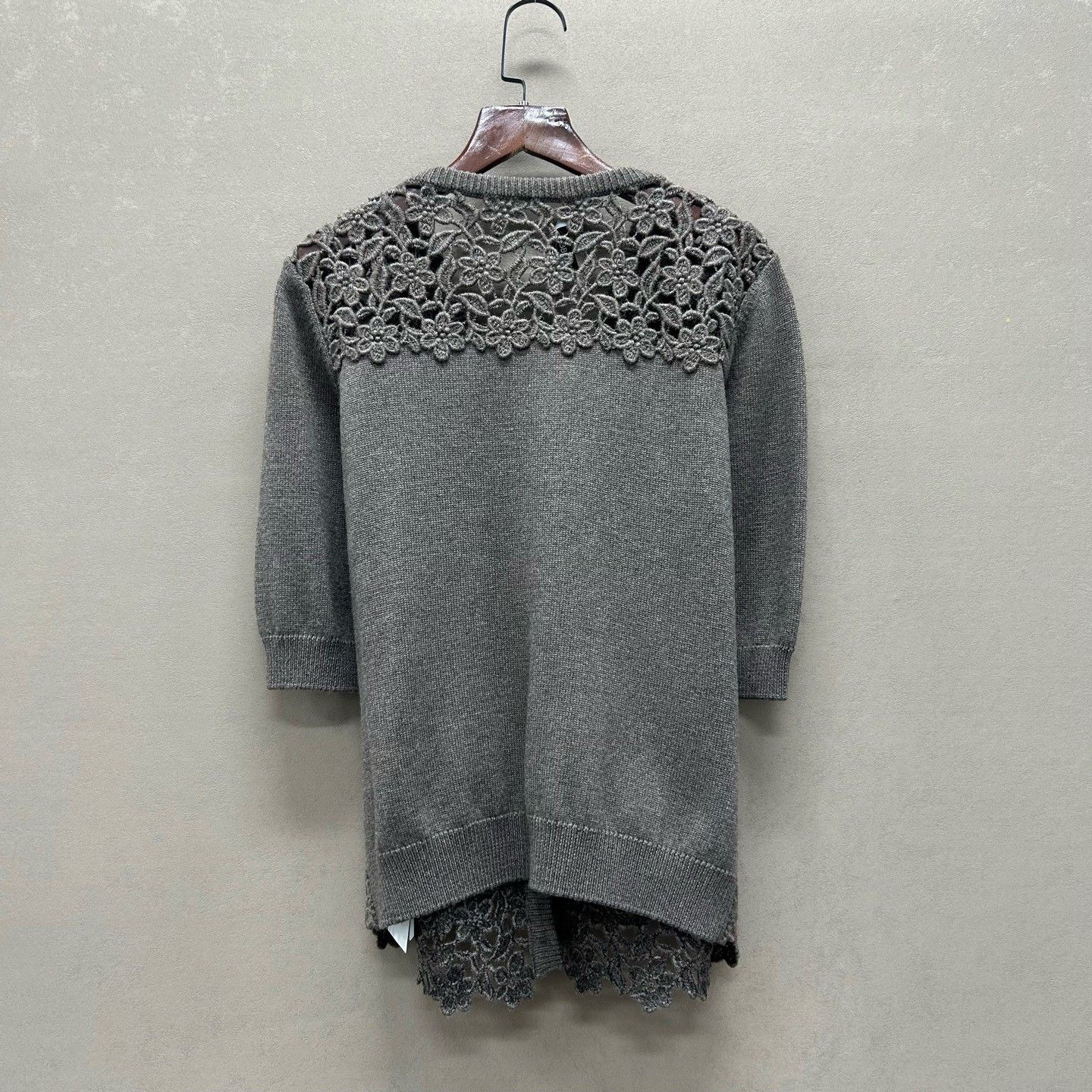 Dolce & Gabbana Dolce & Gabbana Openwork Knit Cardigan Size M Size M / US 6-8 / IT 42-44 - 3 Thumbnail