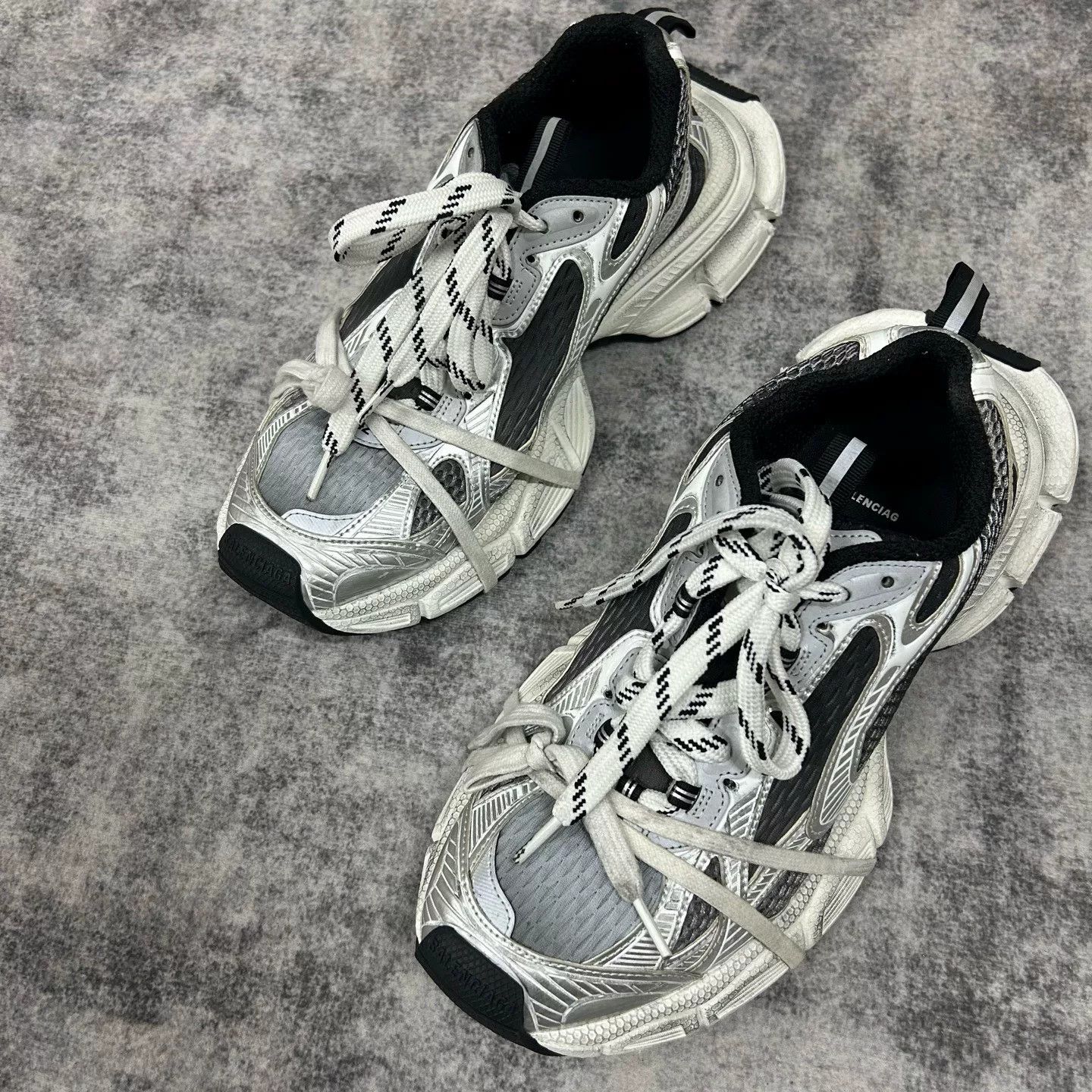 Balenciaga Balenciaga 3XL Low-Top Sneakers US 9 Size US 9 / EU 42 - 4 Thumbnail