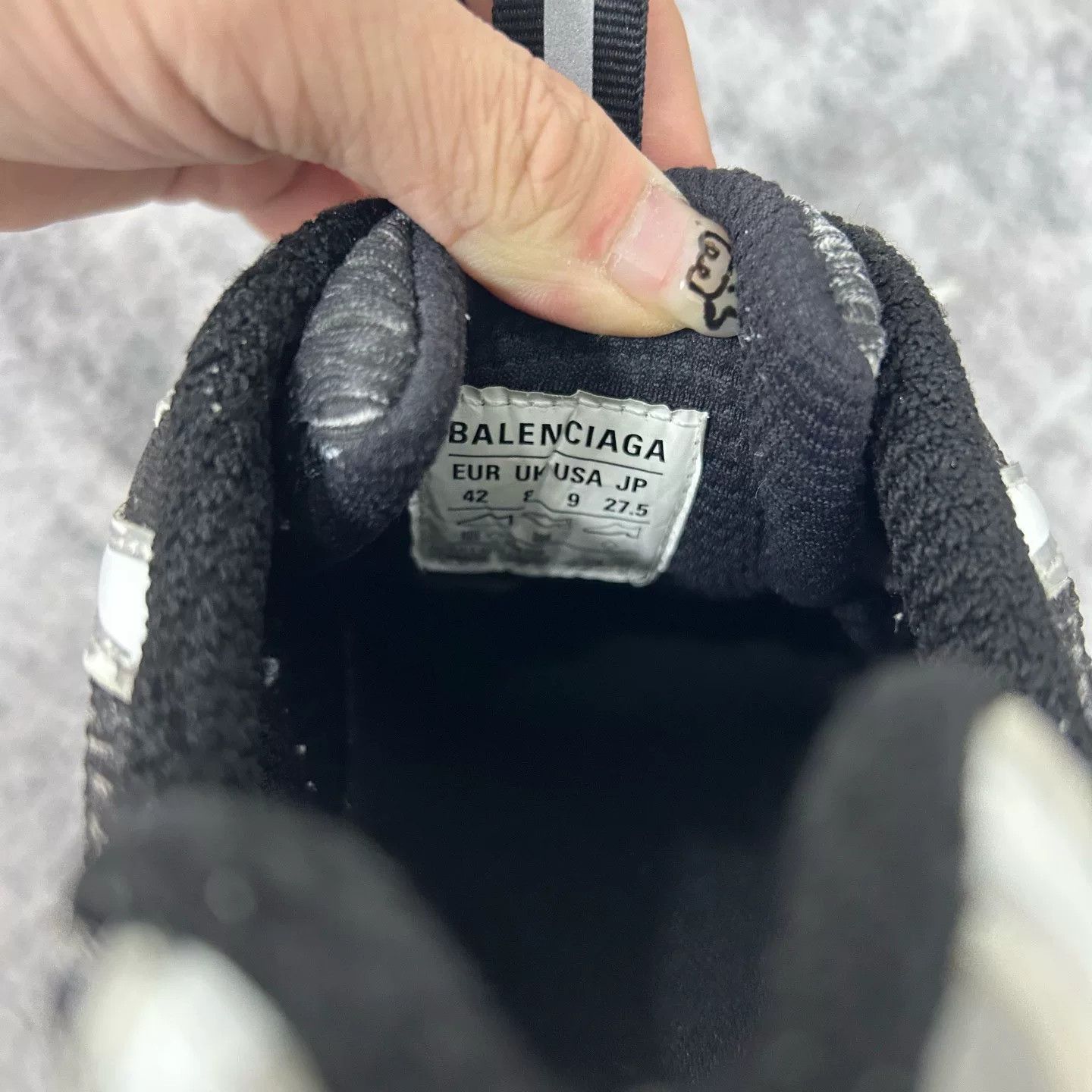 Balenciaga Balenciaga 3XL Low-Top Sneakers US 9 Size US 9 / EU 42 - 9 Thumbnail
