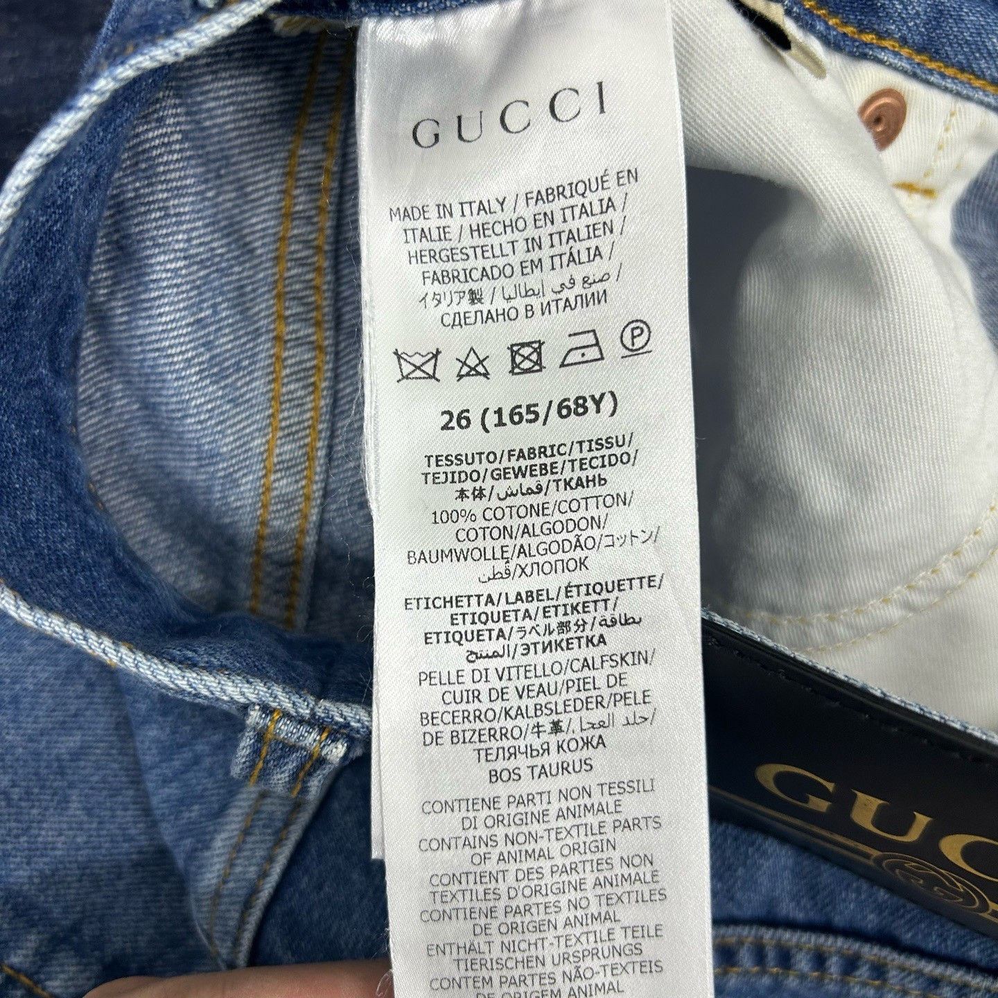 Gucci Gucci Horsebit Denim Shorts Size 26 Size 26" / US 2 / IT 38 - 6 Thumbnail