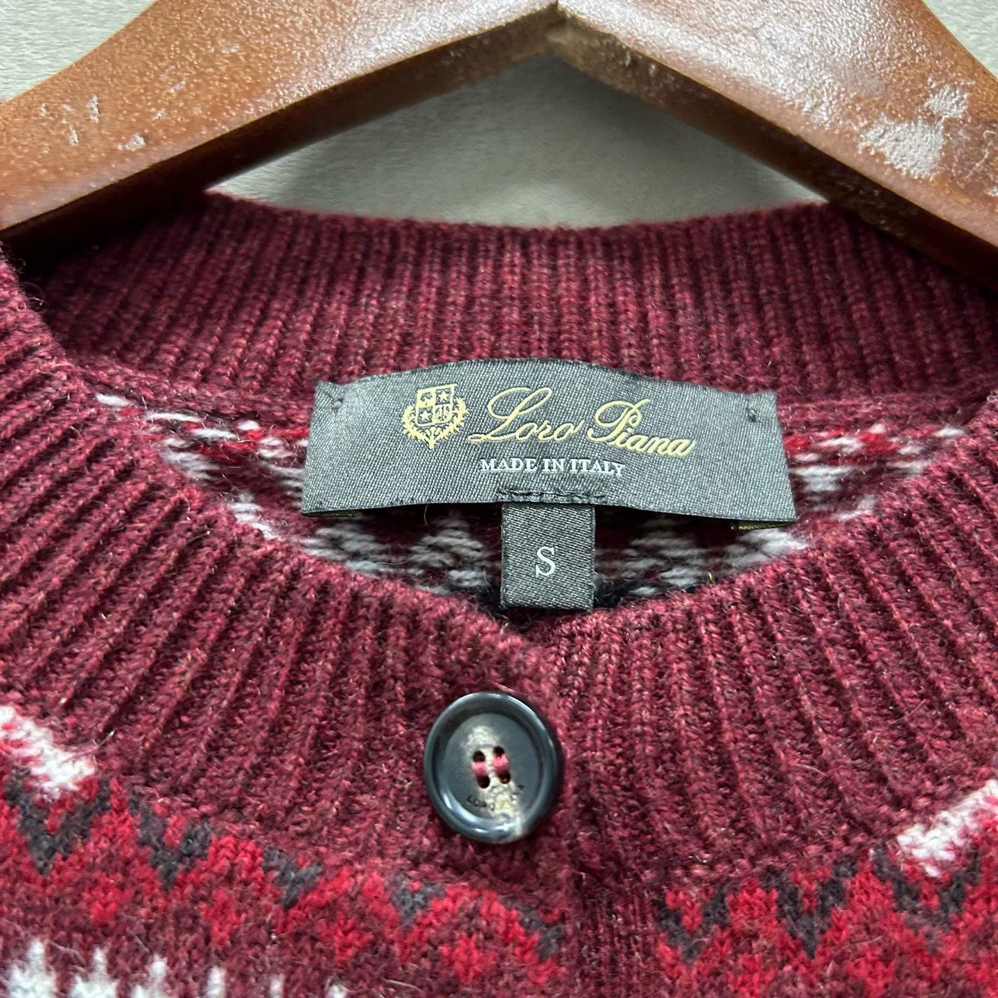 Loro Piana Loro Piana Fair Isle Cashmere Cardigan Size S Size S / US 4 / IT 40 - 4 Thumbnail
