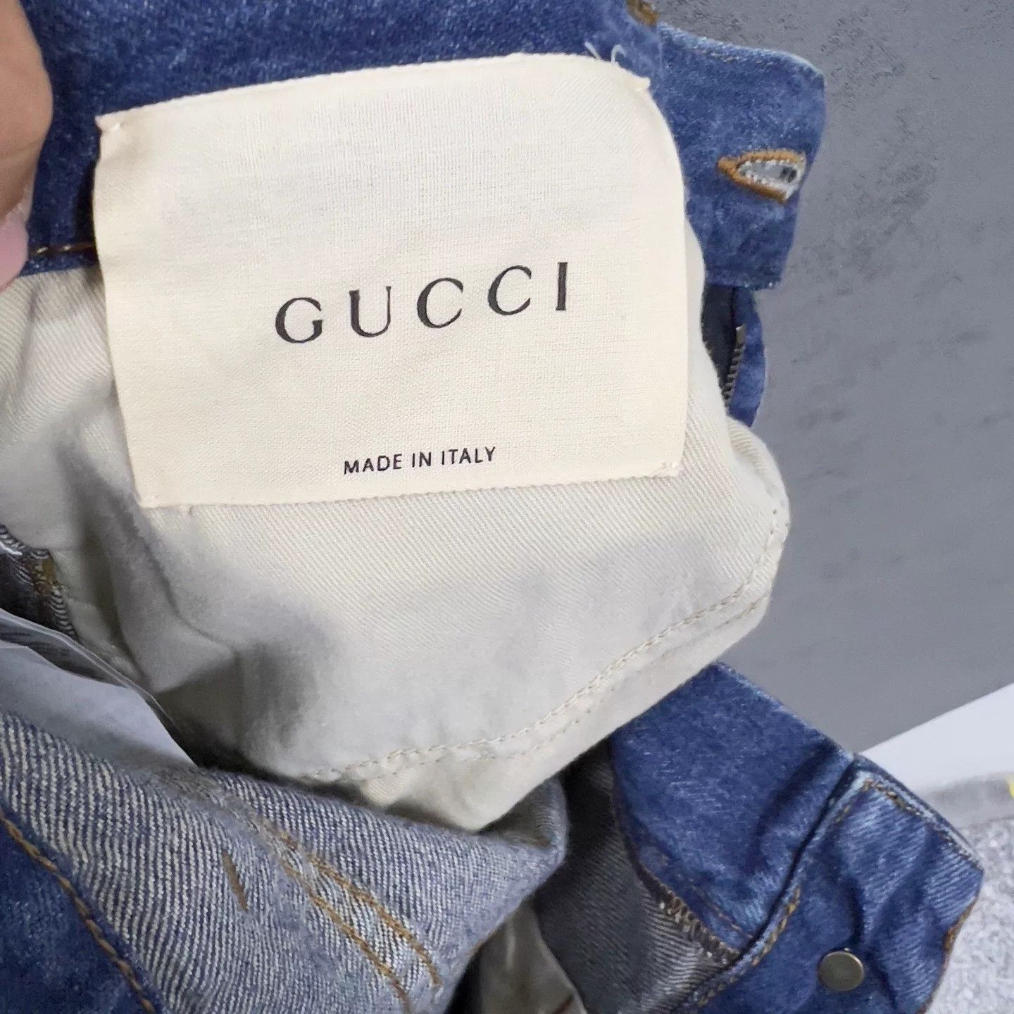 Gucci Gucci Floral Embroidered Denim Jeans Size 32 Size US 32 / EU 48 - 5 Thumbnail