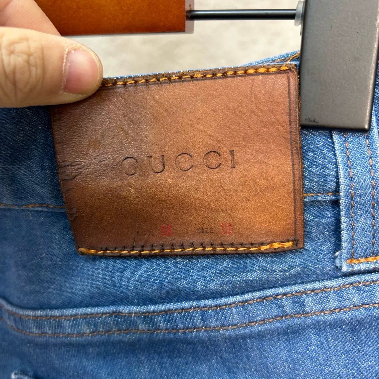 Gucci Gucci Side Stripe Denim Jeans Size 32 Size US 32 / EU 48 - 5 Thumbnail
