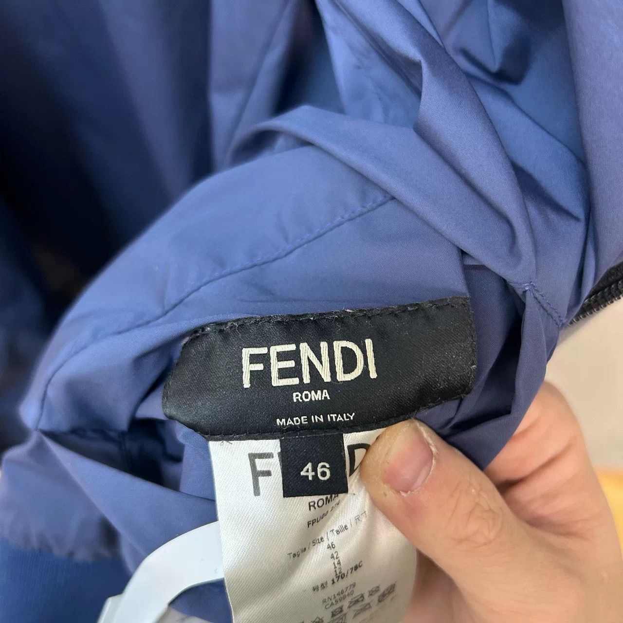 Fendi Fendi Monster Eyes Zip Up Jacket Size 46 Size US S / EU 44-46 / 1 - 6 Thumbnail