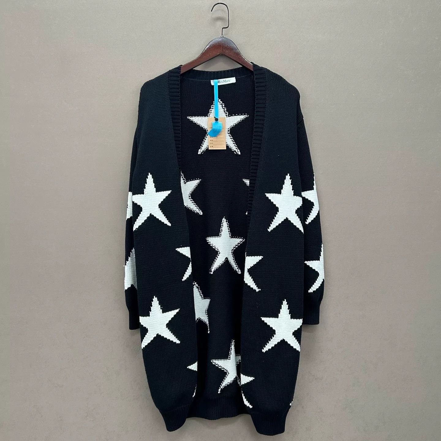 Max Mara MaxMara Star Print Cardigan XL Size XL / US 12-14 / IT 48-50 - 2 Thumbnail