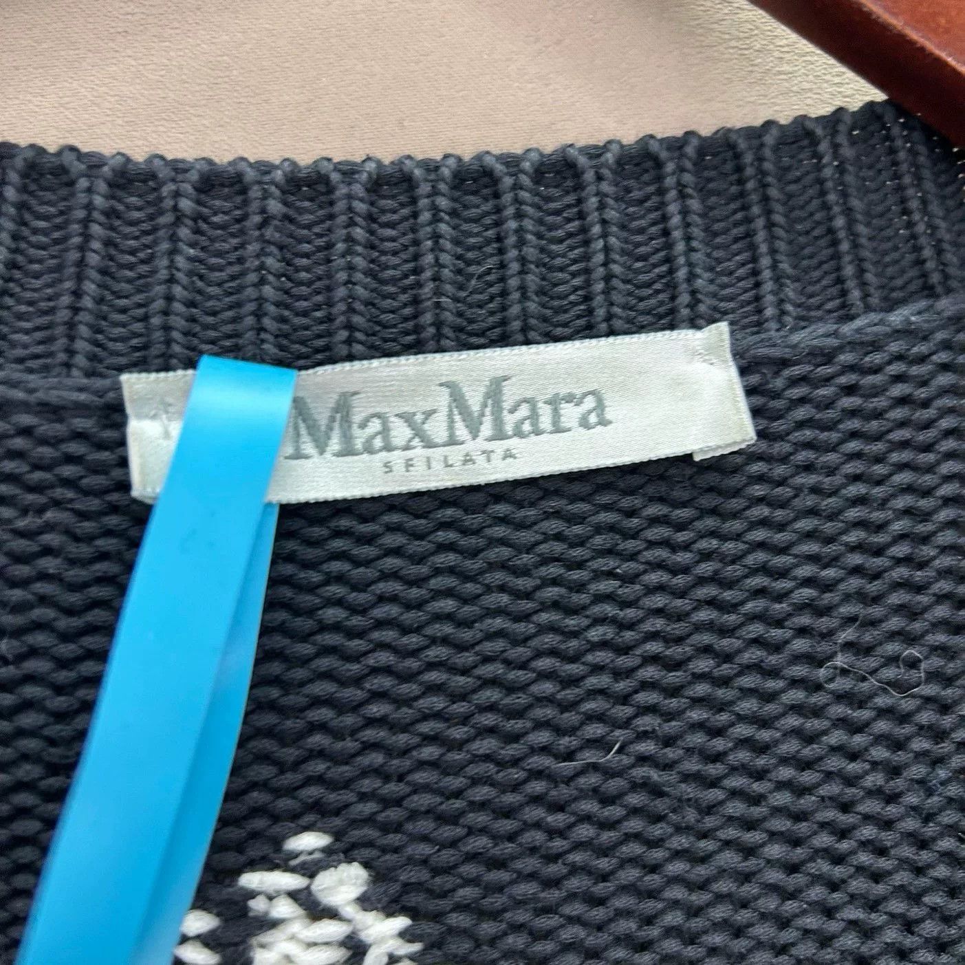Max Mara MaxMara Star Print Cardigan XL Size XL / US 12-14 / IT 48-50 - 4 Thumbnail
