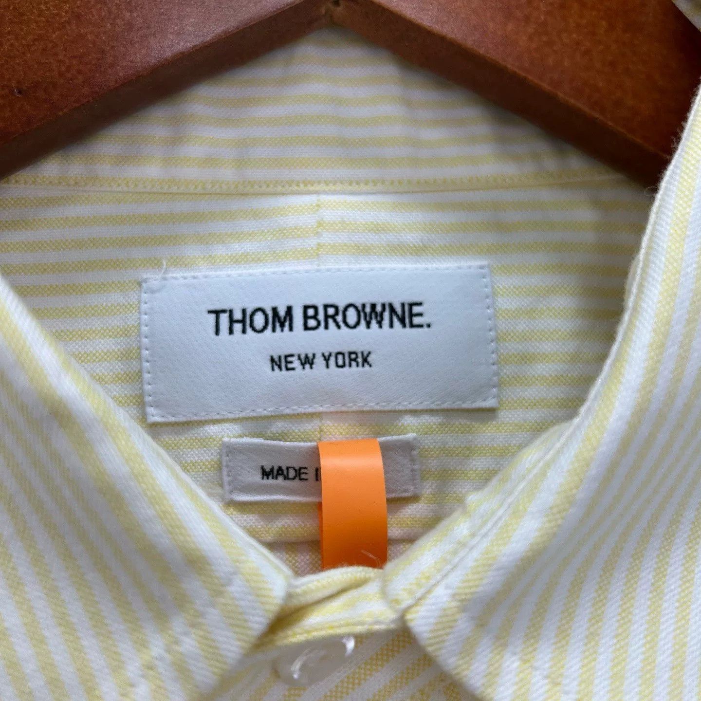 Thom Browne Thom Browne Striped Short Sleeve Shirt Size 2 Size US M / EU 48-50 / 2 - 5 Thumbnail