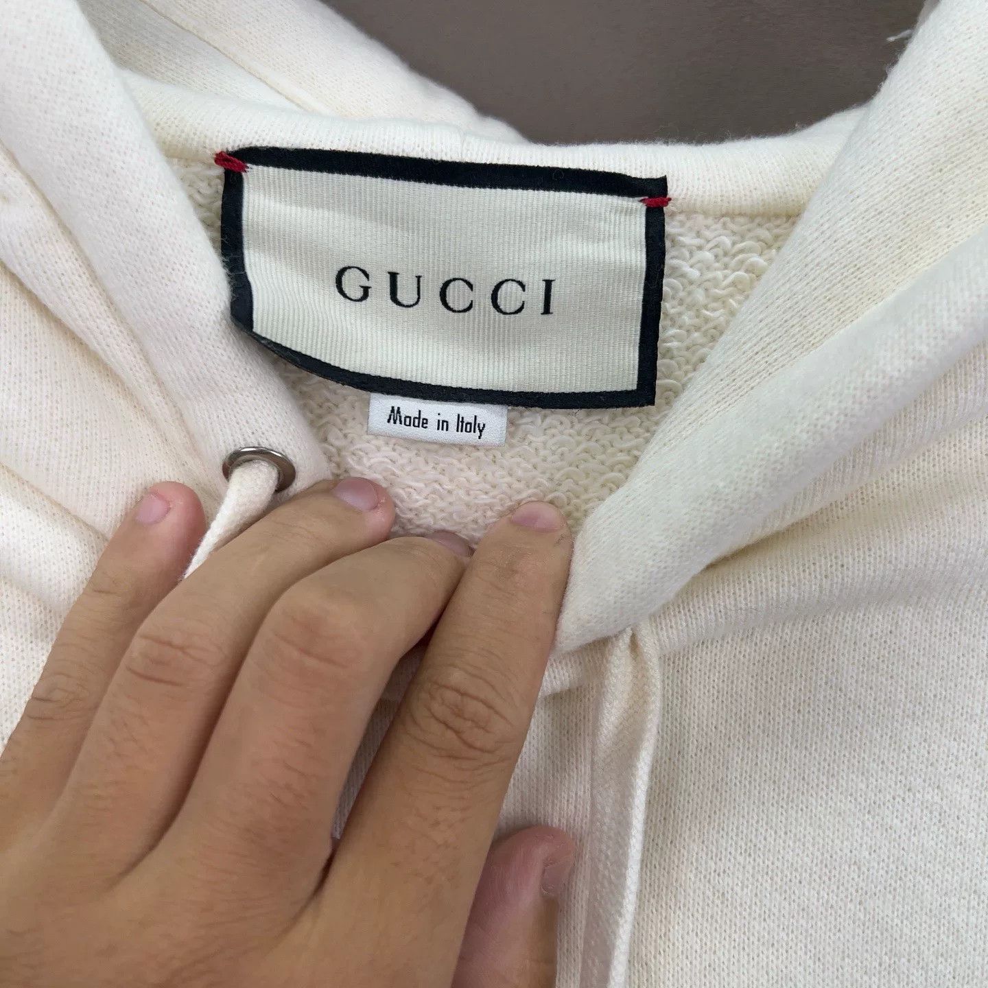 Gucci Gucci Logo Print Hoodie Size XXL Size US XXL / EU 58 / 5 - 5 Thumbnail