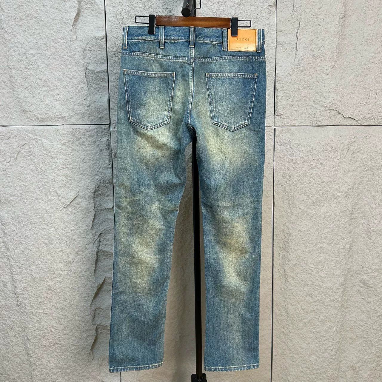 Gucci Gucci Blue Denim Jeans Size 31 Size US 31 - 3 Thumbnail