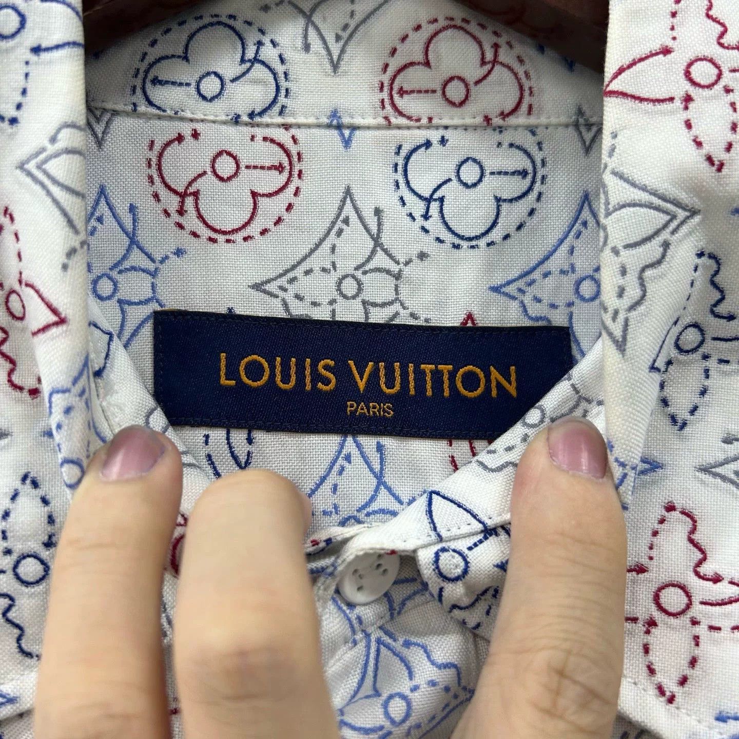 Louis Vuitton Louis Vuitton Monogram Short Sleeve Shirt Size L Size US L / EU 52-54 / 3 - 4 Thumbnail