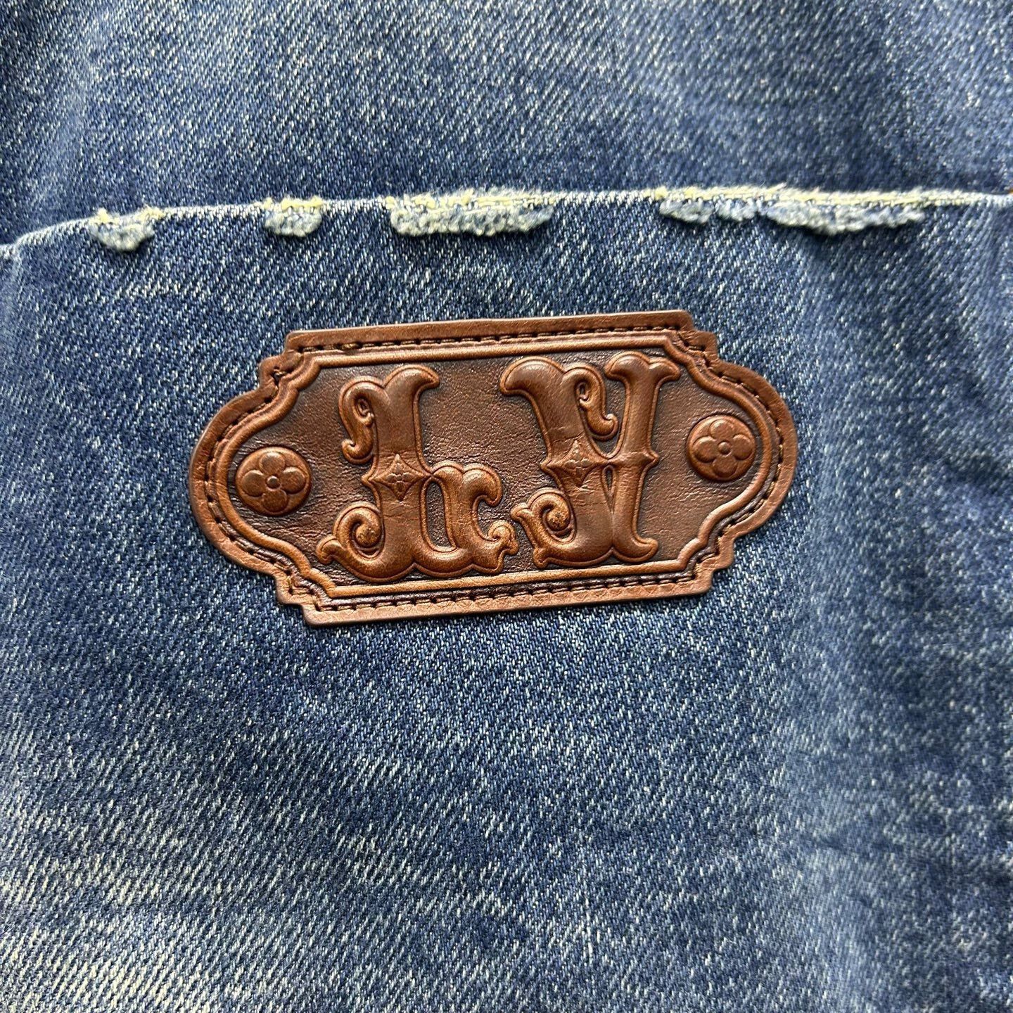 Louis Vuitton Louis Vuitton FW24 Distressed Denim Jeans US 36 Size US 36 / EU 52 - 4 Thumbnail